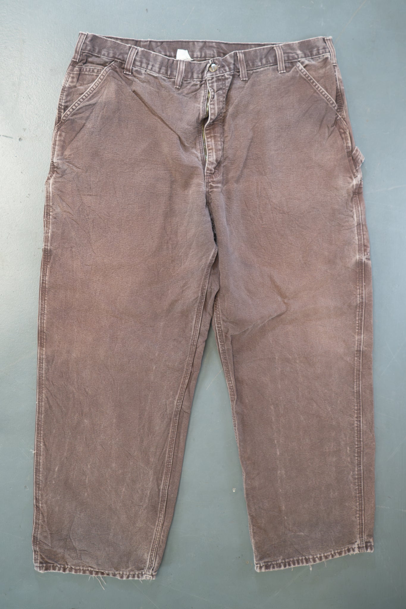 True Vintage Carhartt Carpenter Trousers – Brown, w40,L30 Regular (1990s)