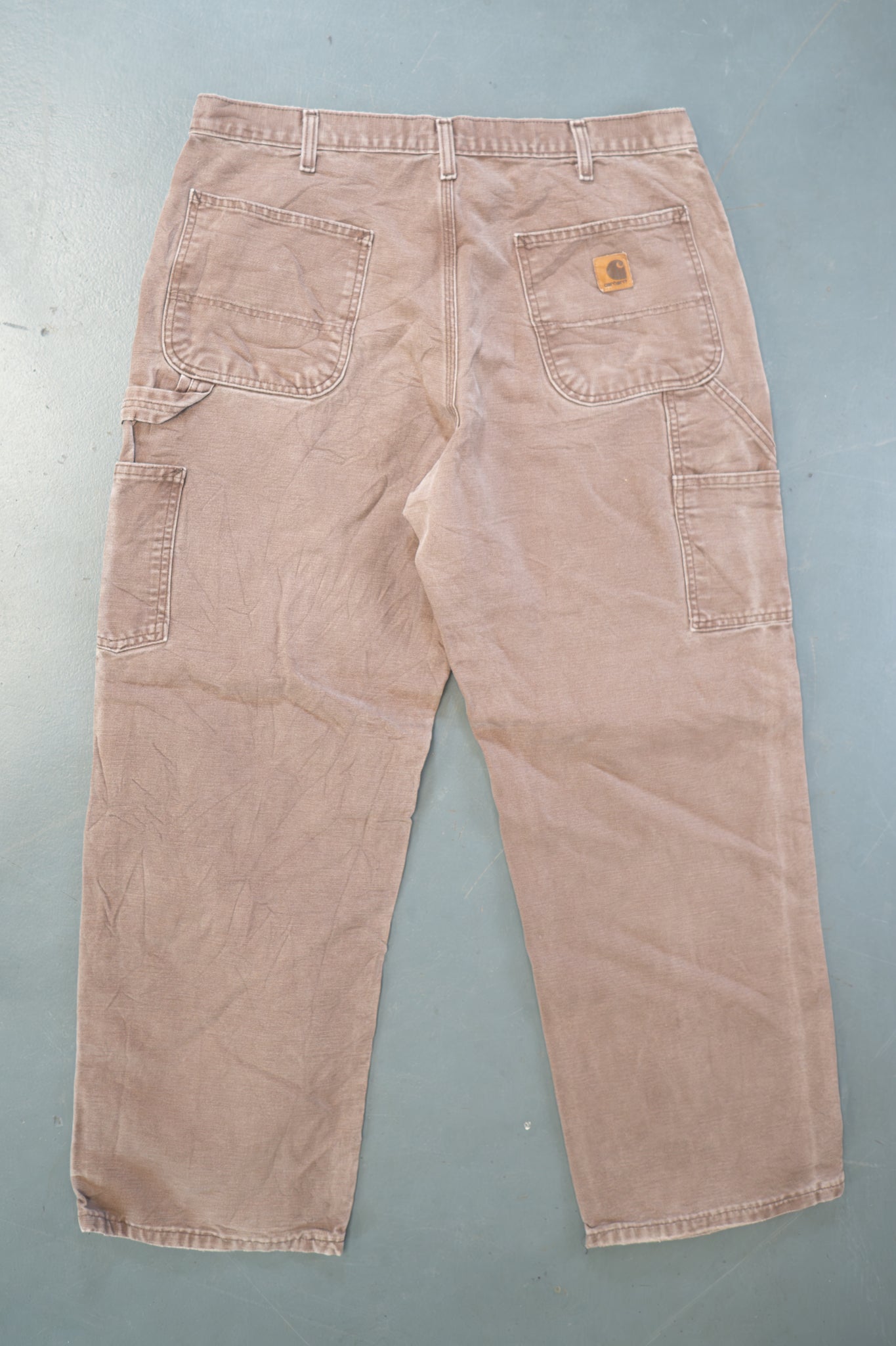 True Vintage Carhartt Carpenter Trousers – Brown, w34,L30 Regular (1990s)