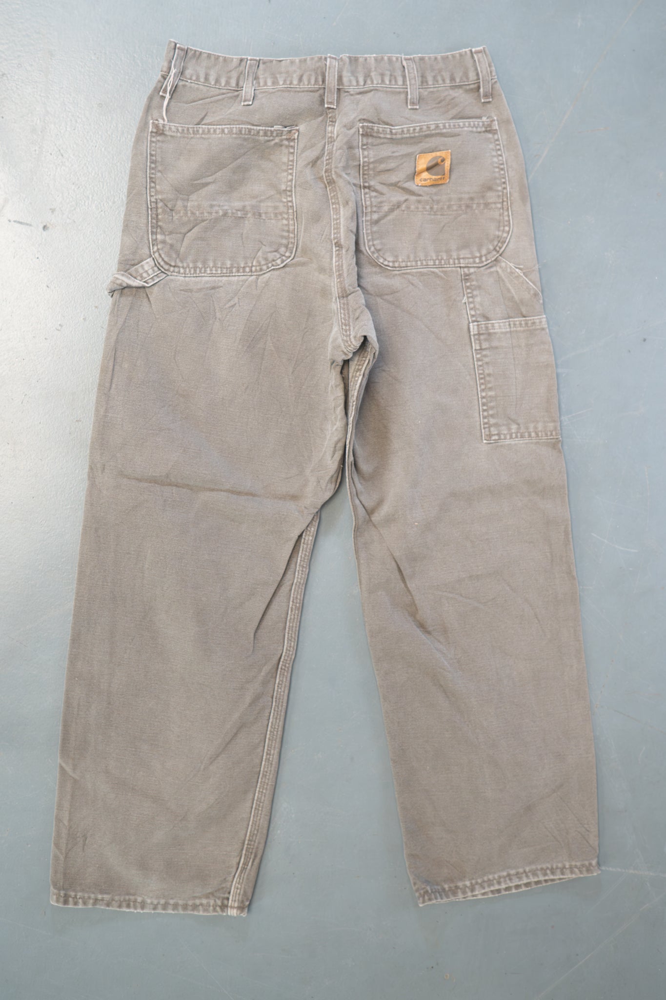 True Vintage Carhartt Carpenter Trousers – Green, w30,L28 Regular (1990s)