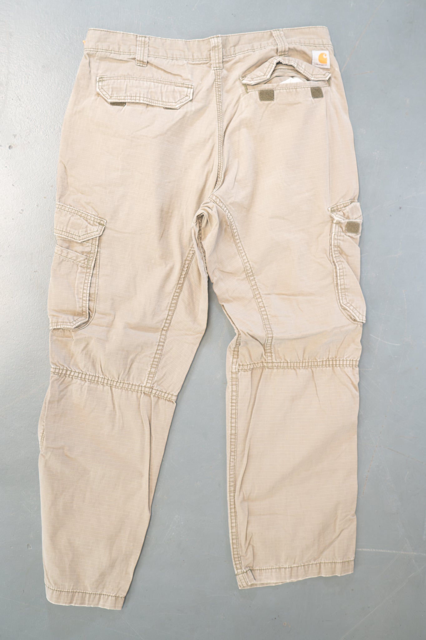 True Vintage Carhartt Carpenter Trousers – Green, w34,L29 Regular (1990s)