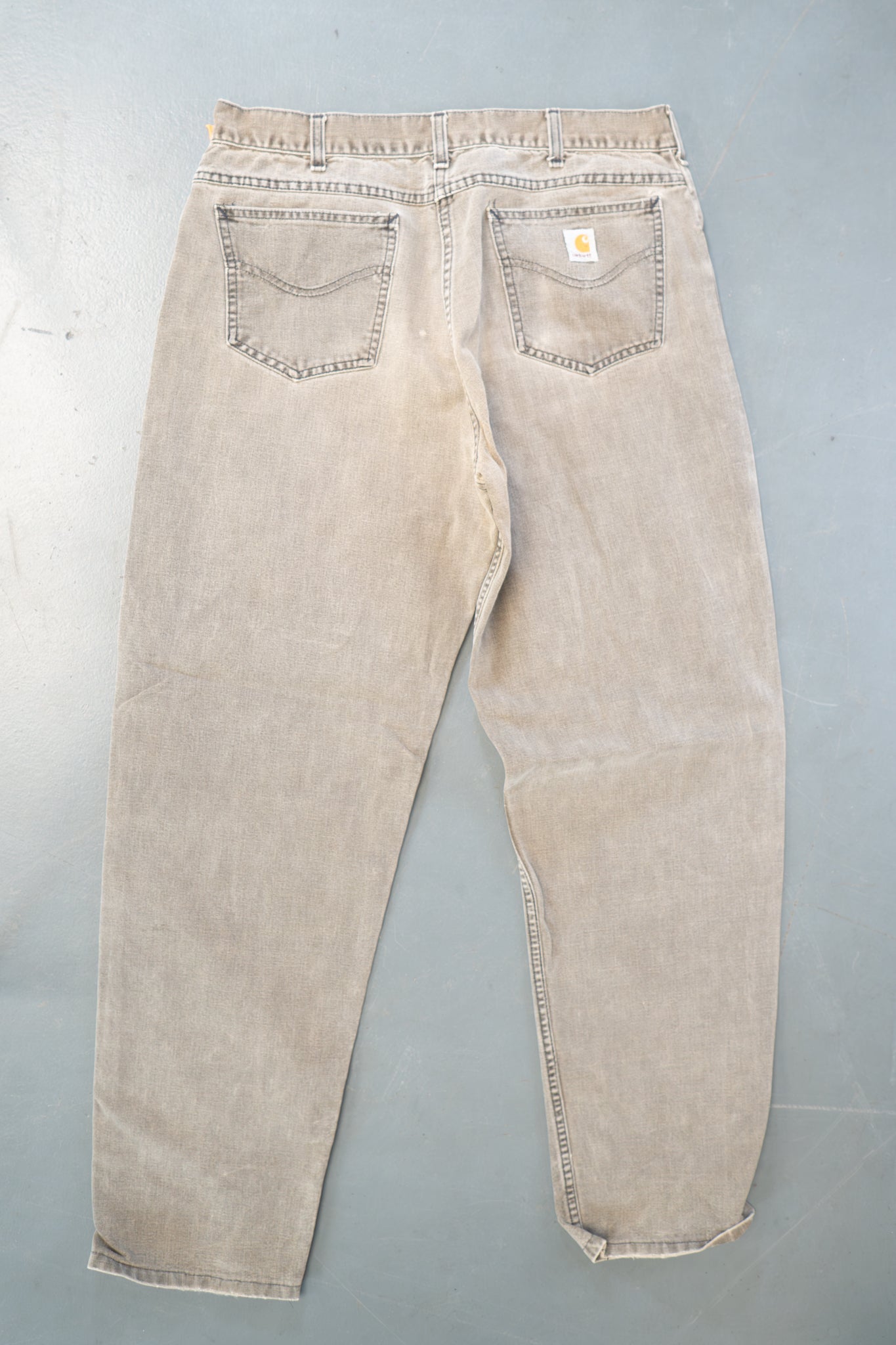 True Vintage Carhartt Carpenter Trousers – Green, w32,L31 Regular (1990s)