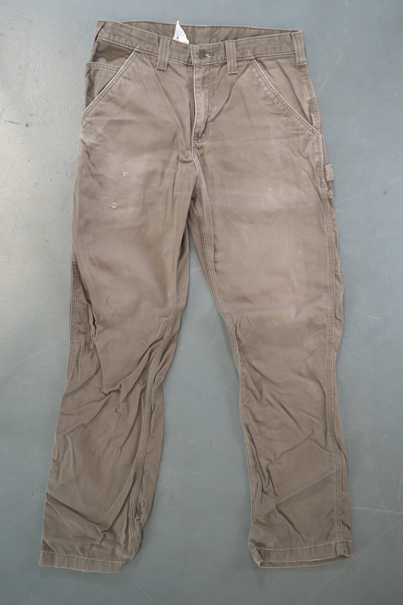 True Vintage Carhartt Carpenter Trousers – Green, w30,L31 Regular (1990s)