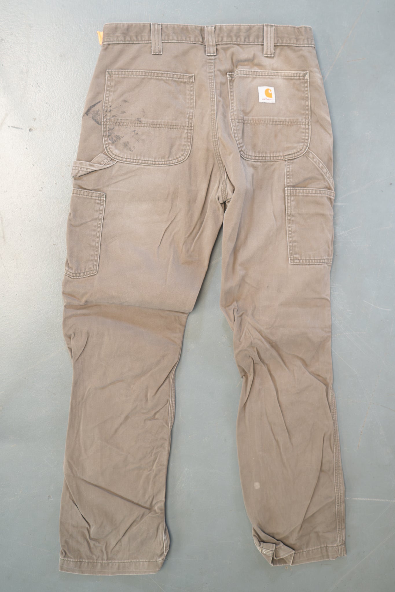 True Vintage Carhartt Carpenter Trousers – Green, w30,L31 Regular (1990s)