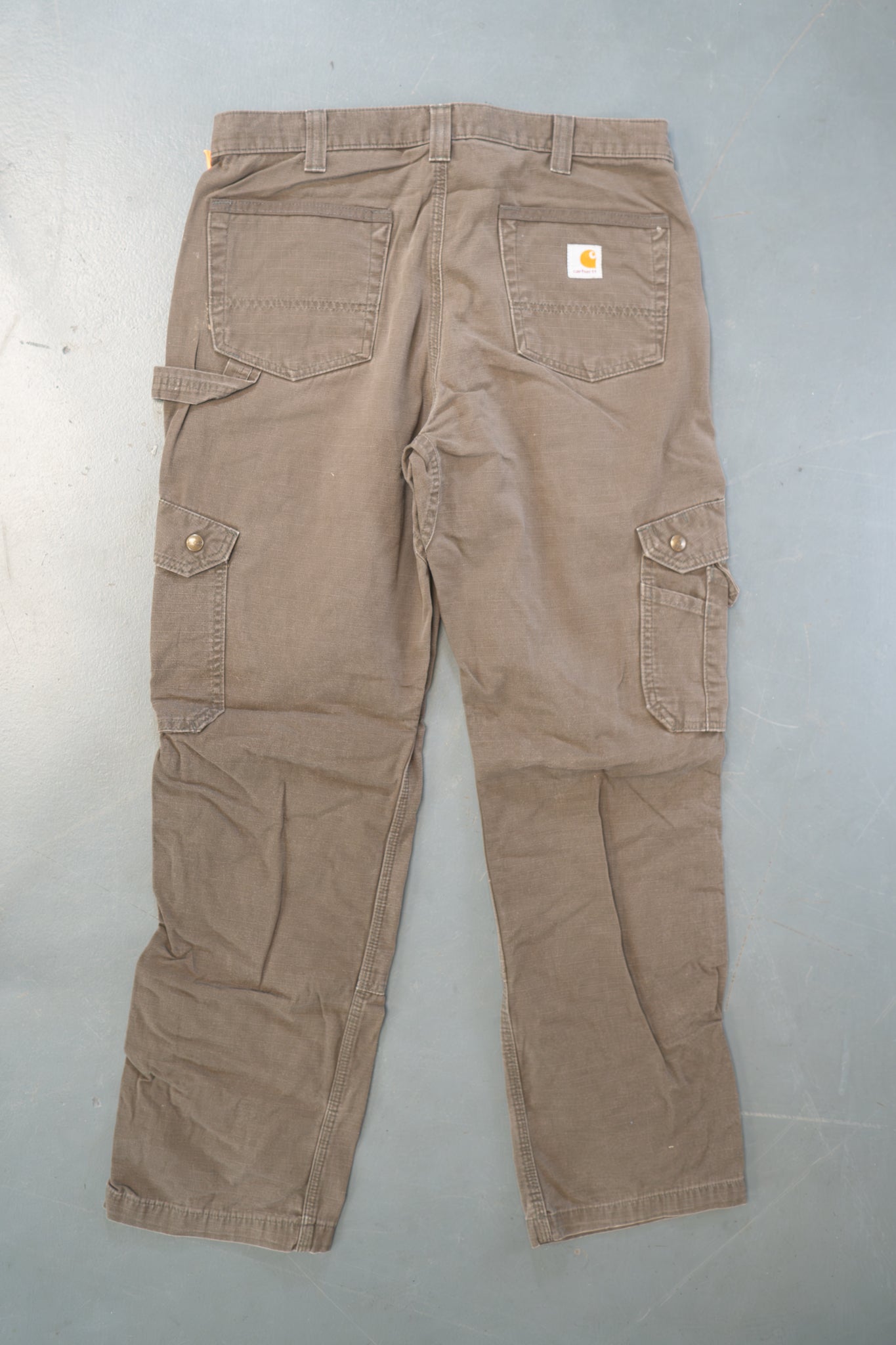 True Vintage Carhartt Carpenter Trousers – Green, w34,L31 Regular (1990s)