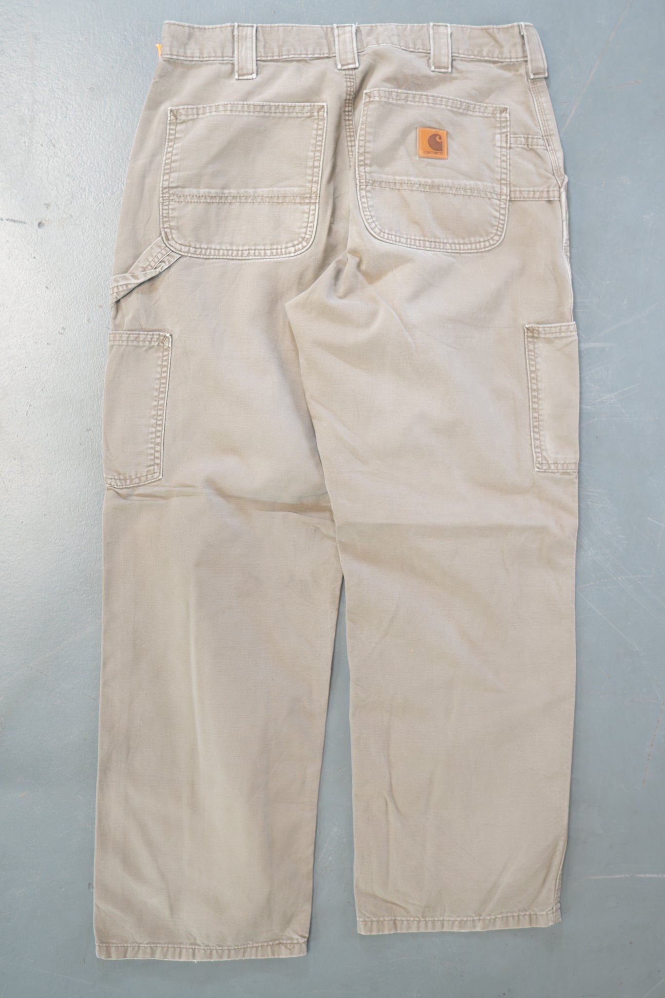True Vintage Carhartt Carpenter Trousers – Green, w31,L28 Regular (1990s)