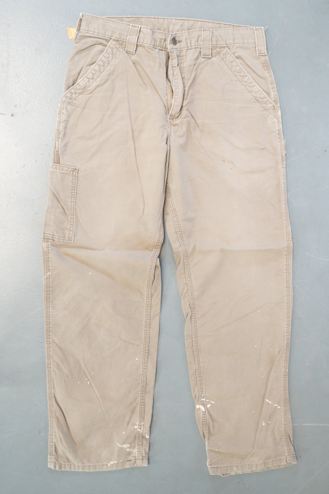 True Vintage Carhartt Carpenter Trousers – Green, w32,L29 Regular (1990s)
