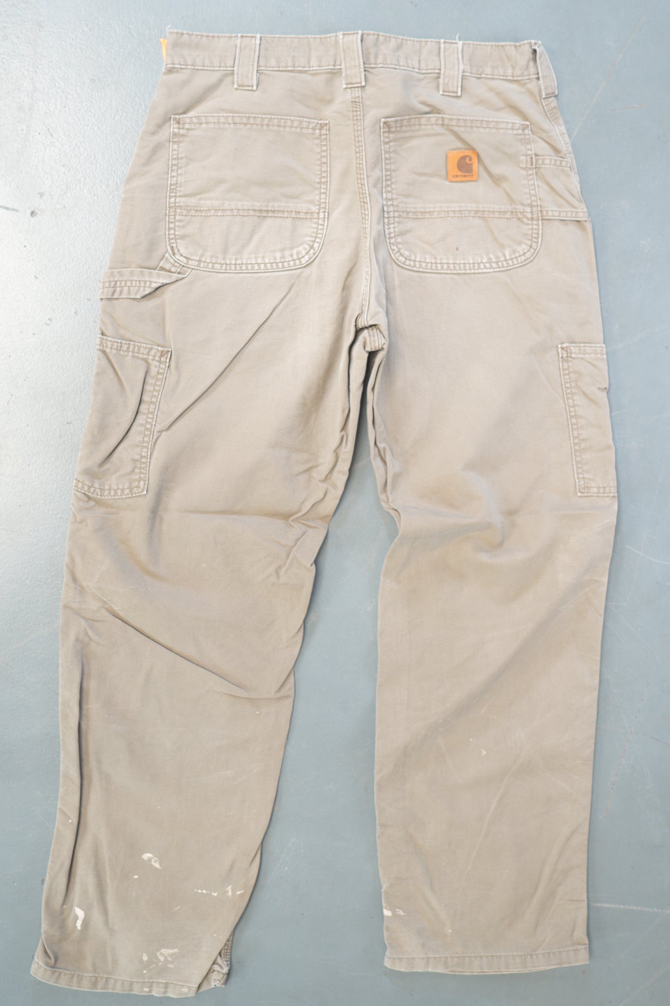 True Vintage Carhartt Carpenter Trousers – Green, w32,L29 Regular (1990s)