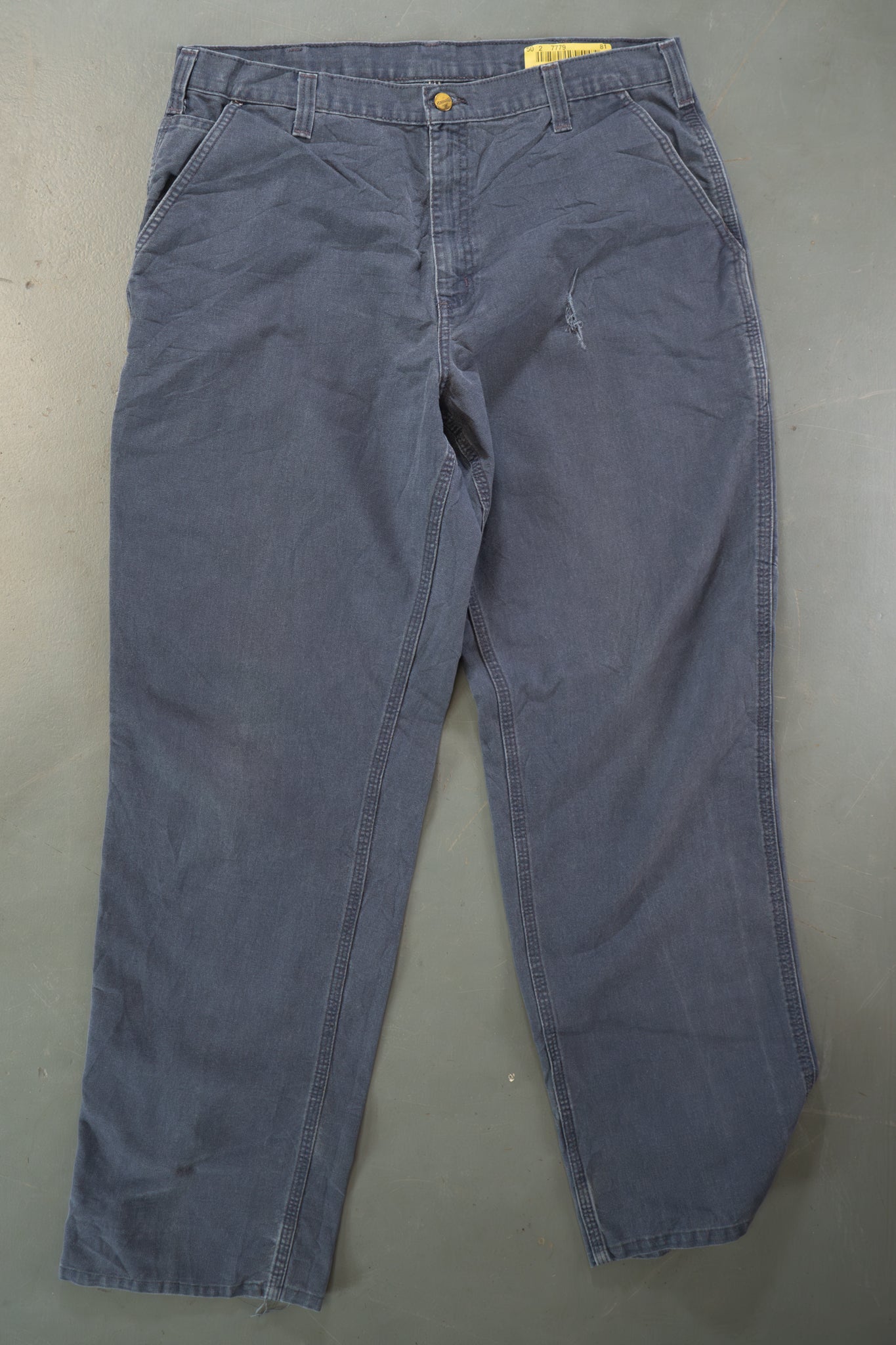 True Vintage Carhartt Carpenter Trousers – navy, w36,L33 Regular (1990s)