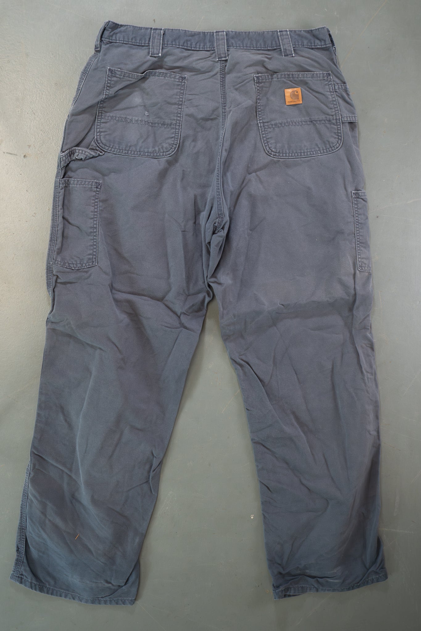 True Vintage Carhartt Carpenter Trousers – navy, w36,L32 Regular (1990s)