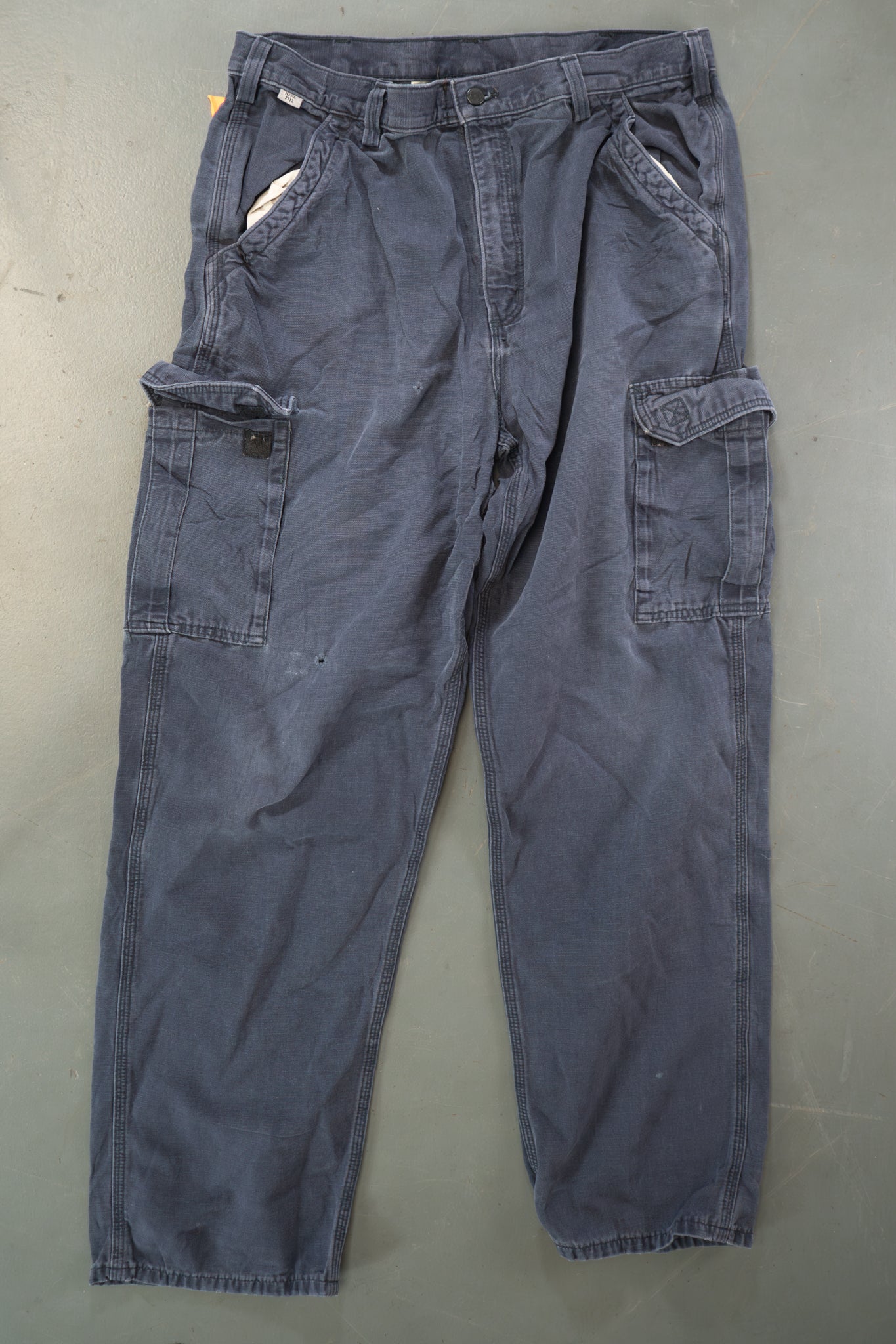 True Vintage Carhartt Carpenter Trousers – navy, w36,L33 Regular (1990s)