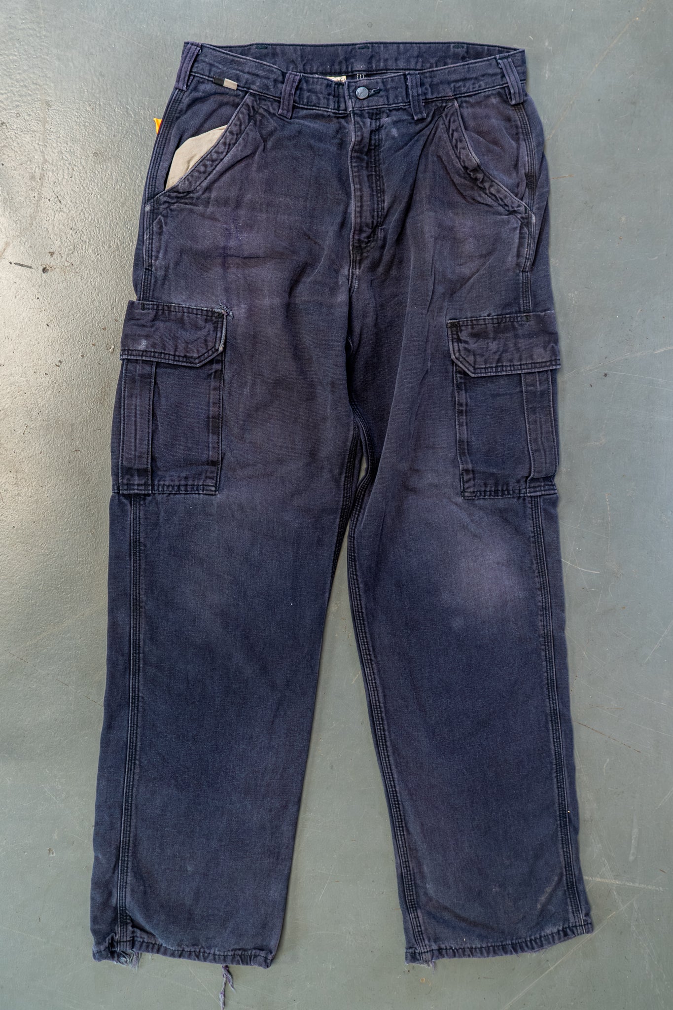 True Vintage Carhartt Carpenter Trousers – navy, w32,L32 Regular (1990s)
