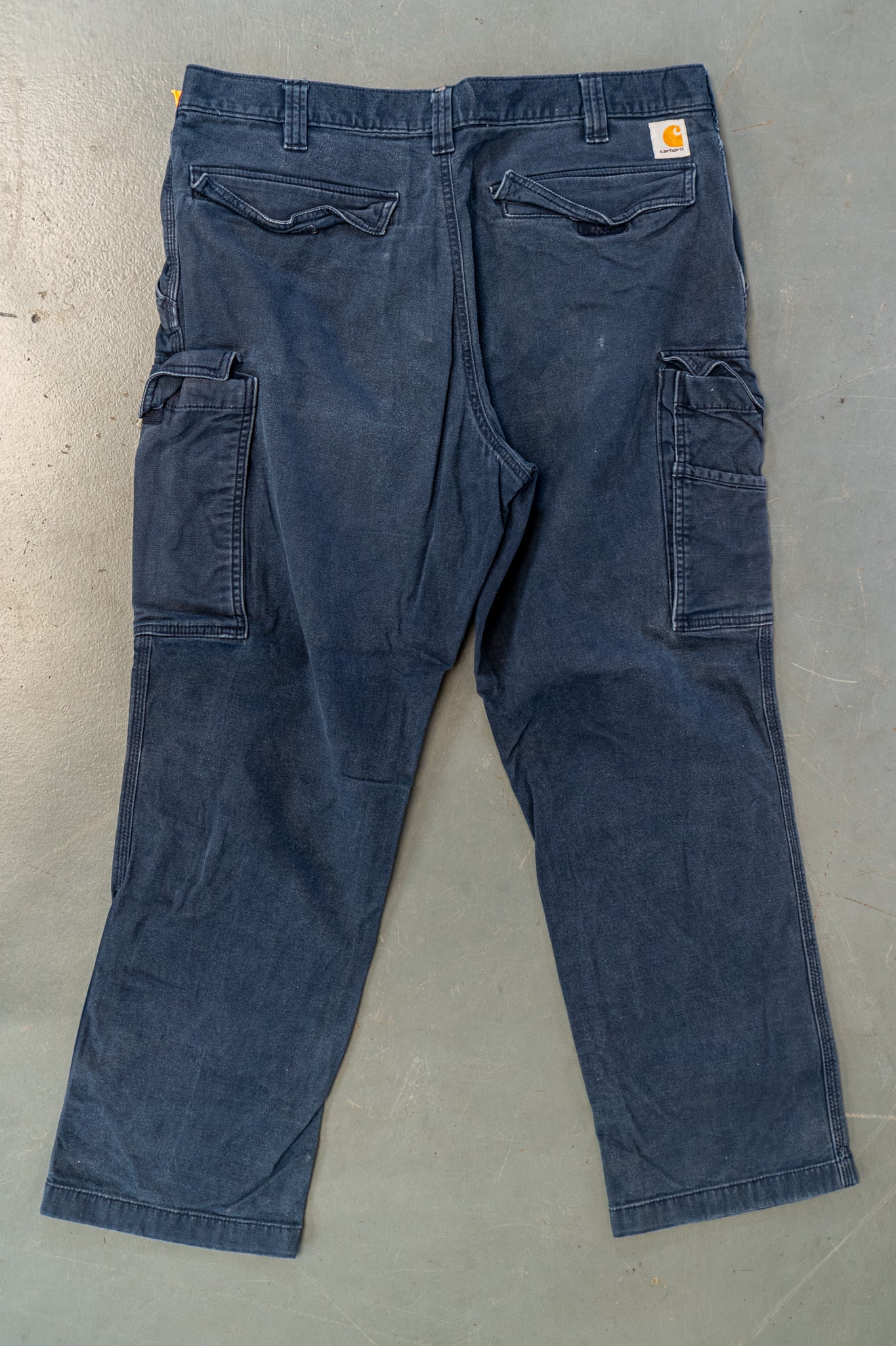 True Vintage Carhartt Carpenter Trousers – navy, w36,L28 Regular (1990s)
