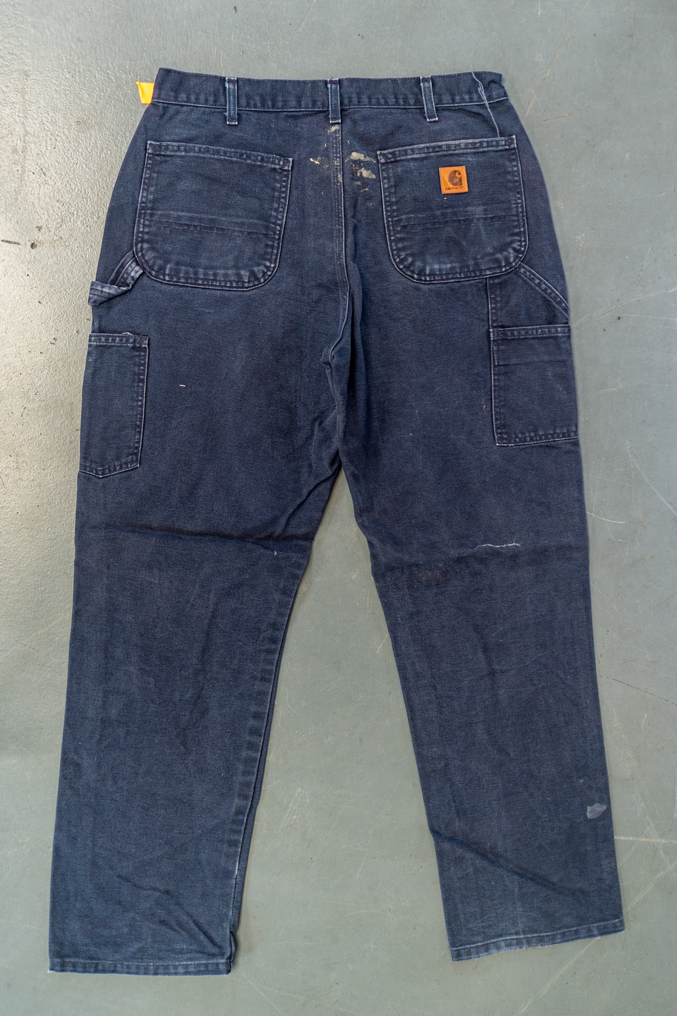 True Vintage Carhartt Carpenter Trousers – navy, w32,L30 Regular (1990s)