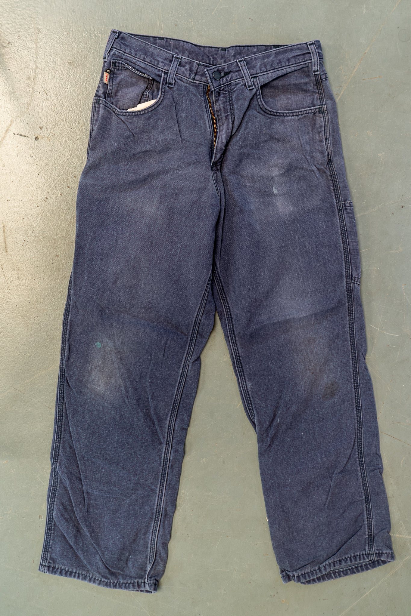 True Vintage Carhartt Carpenter Trousers – navy, w32,L29 Regular (1990s)