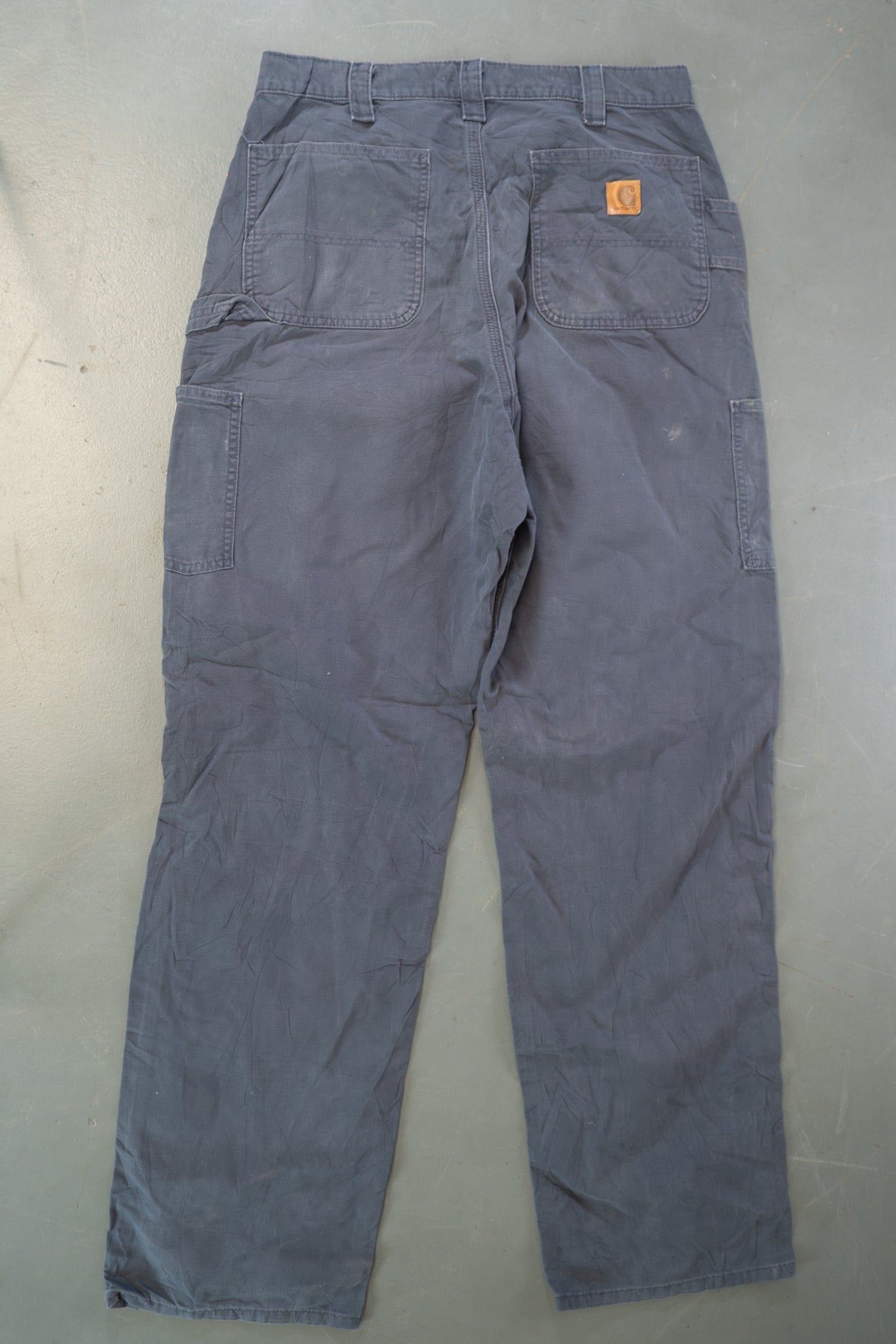 True Vintage Carhartt Carpenter Trousers – navy, w34,L34 Regular (1990s)
