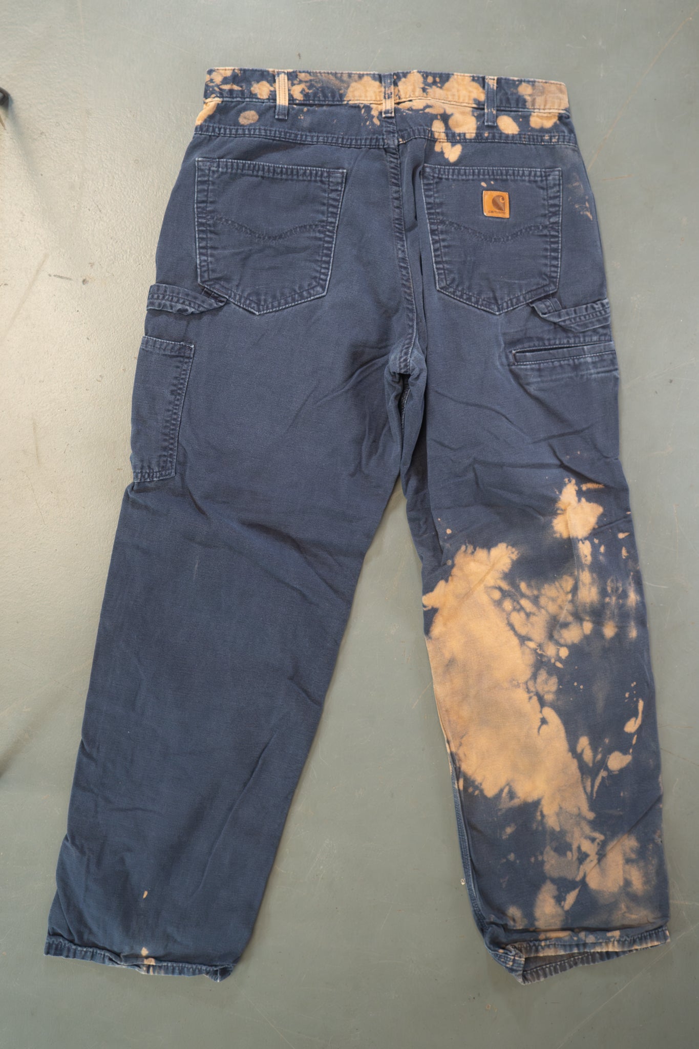 True Vintage Carhartt Carpenter Trousers – navy, w32,L31 Regular (1990s)