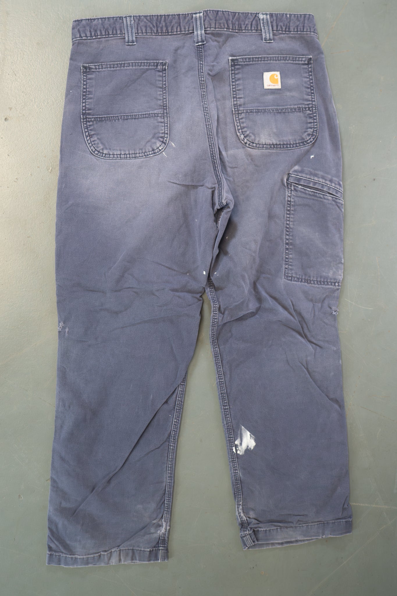 True Vintage Carhartt Carpenter Trousers – navy, w36,L28 Regular (1990s)