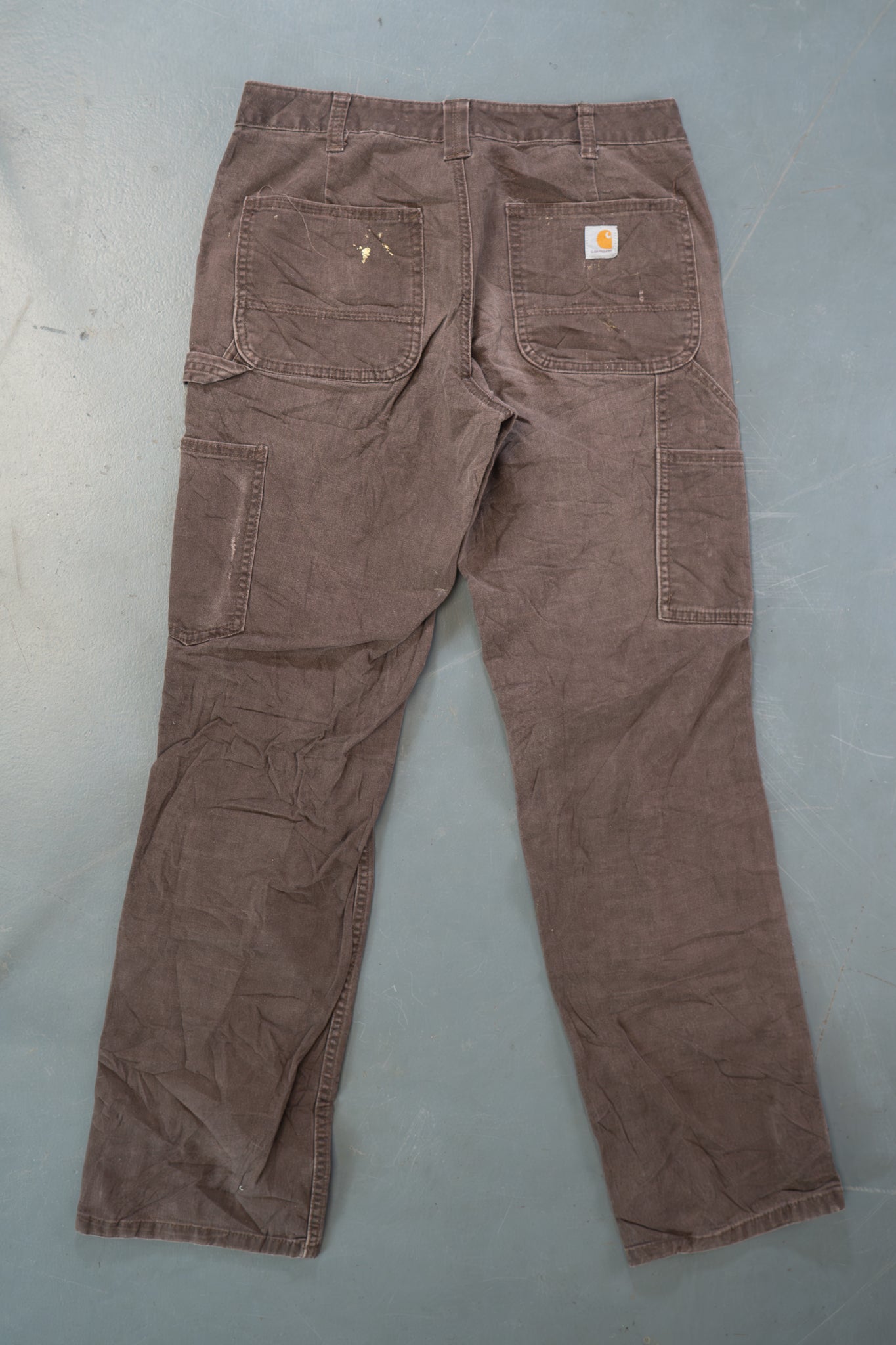 True Vintage Carhartt Carpenter Trousers – Brown, w30,L30 Regular (1990s)