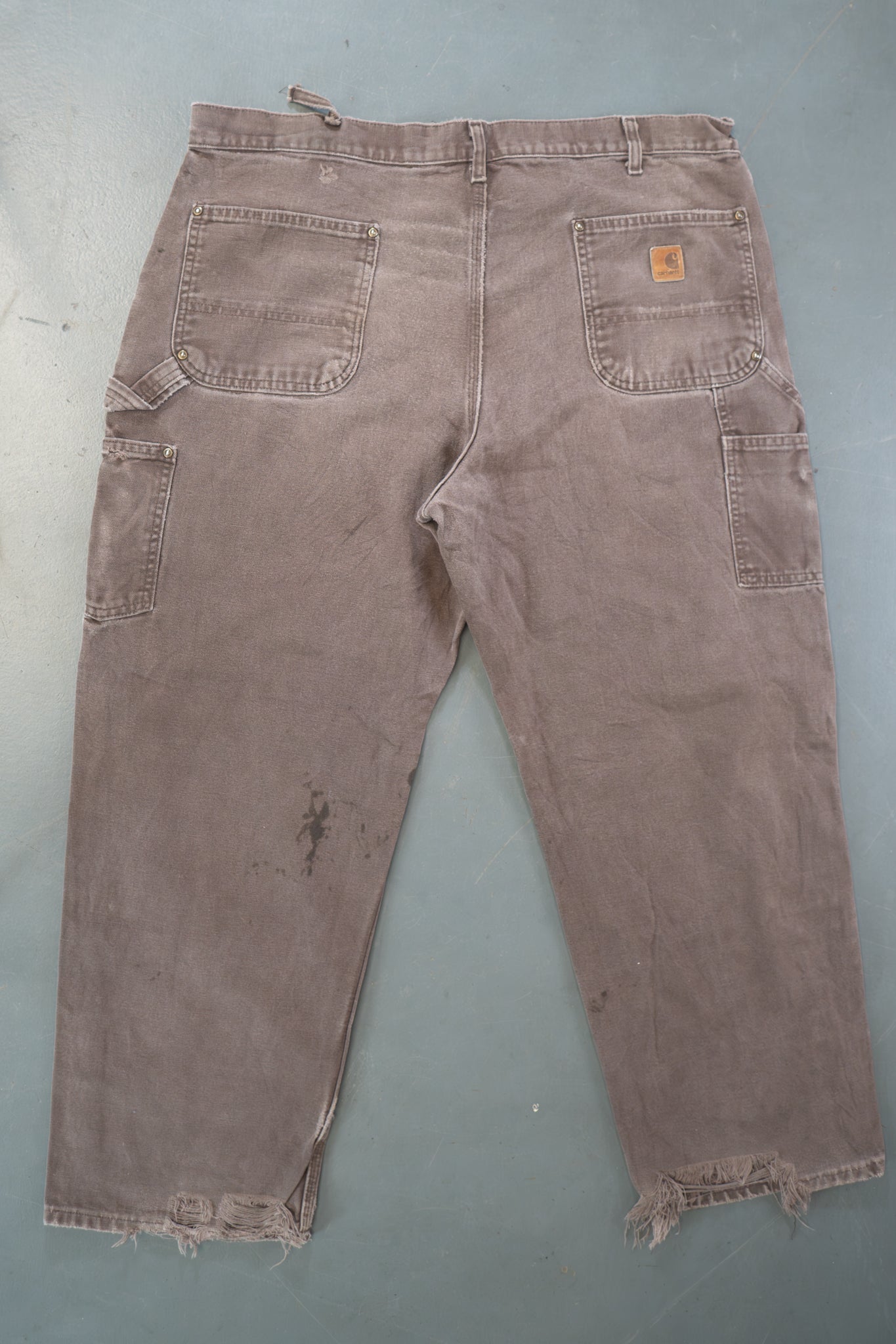True Vintage Carhartt Carpenter Trousers - Double knee  – Brown, w40,L28 Regular (1990s)