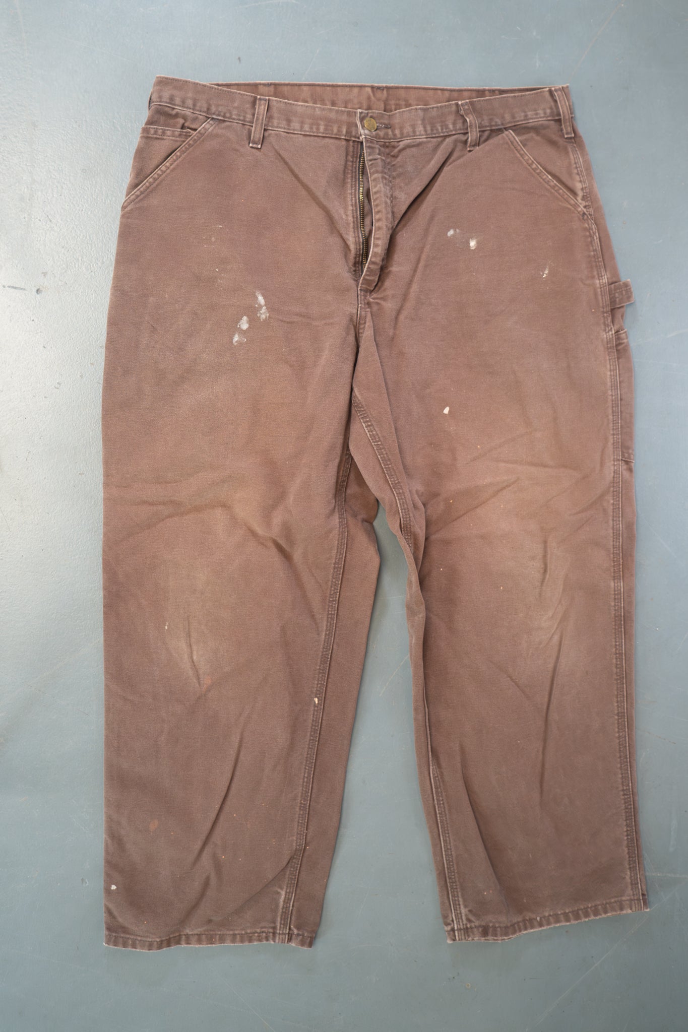 True Vintage Carhartt Carpenter Trousers – Brown, w40,L29 Regular (1990s)