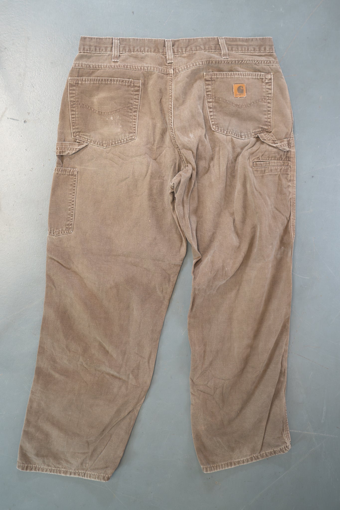 True Vintage Carhartt Carpenter Trousers – Brown, w36,L30 Regular (1990s)