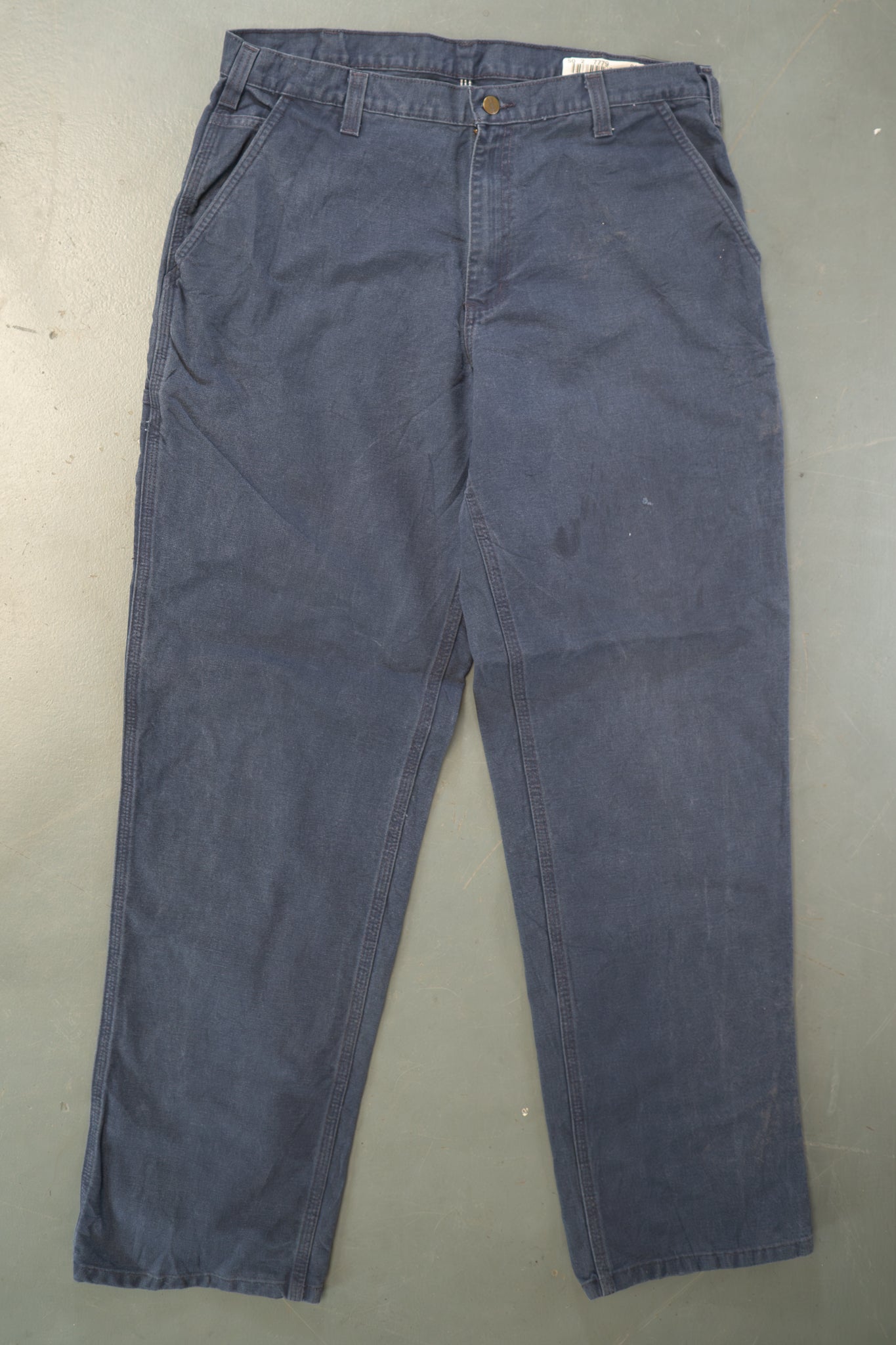 True Vintage Carhartt Carpenter Trousers – Navy, w36,L34 Regular (1990s)
