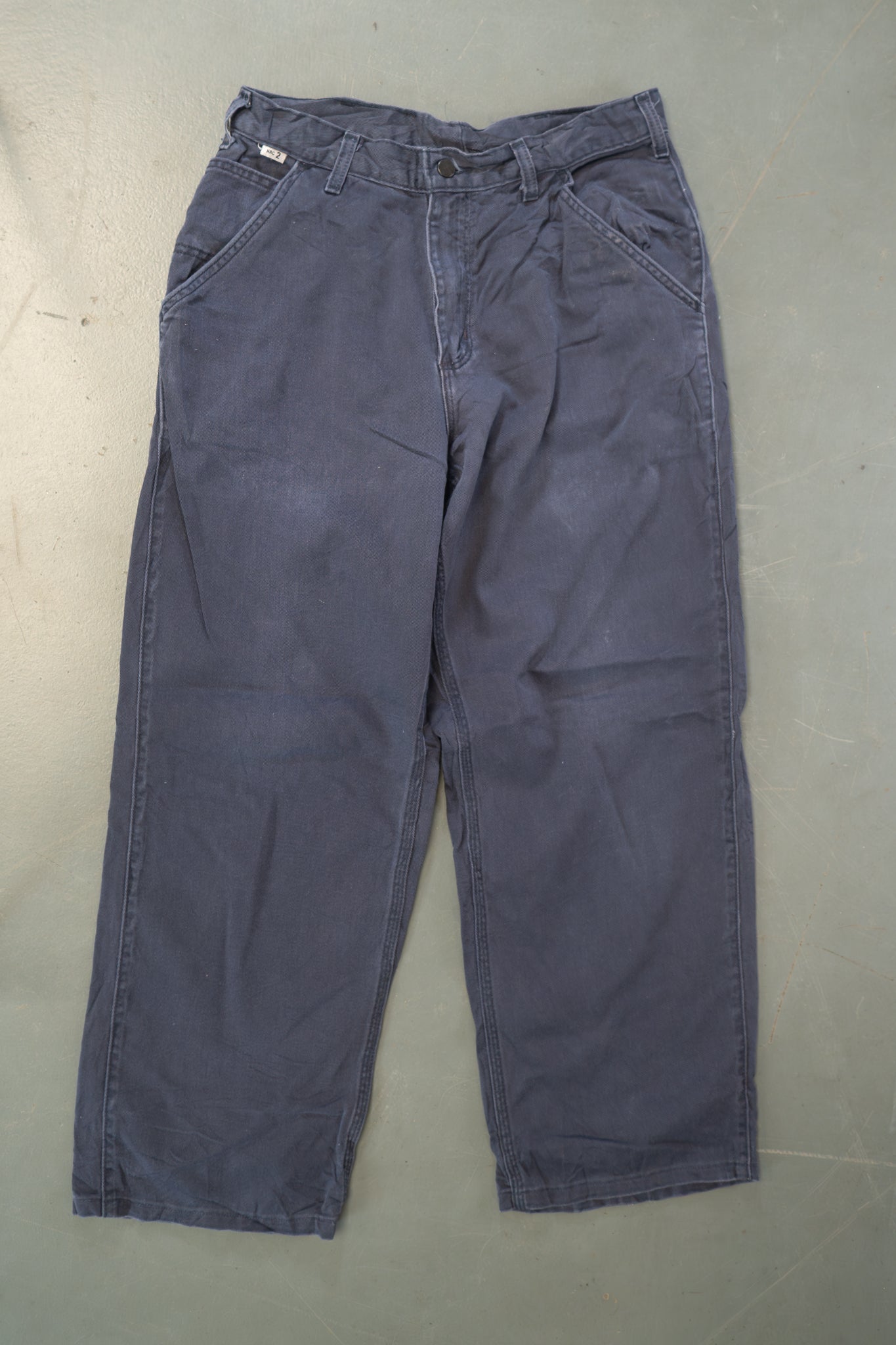 True Vintage Carhartt Carpenter Trousers – Navy, w28,L30 Regular (1990s)
