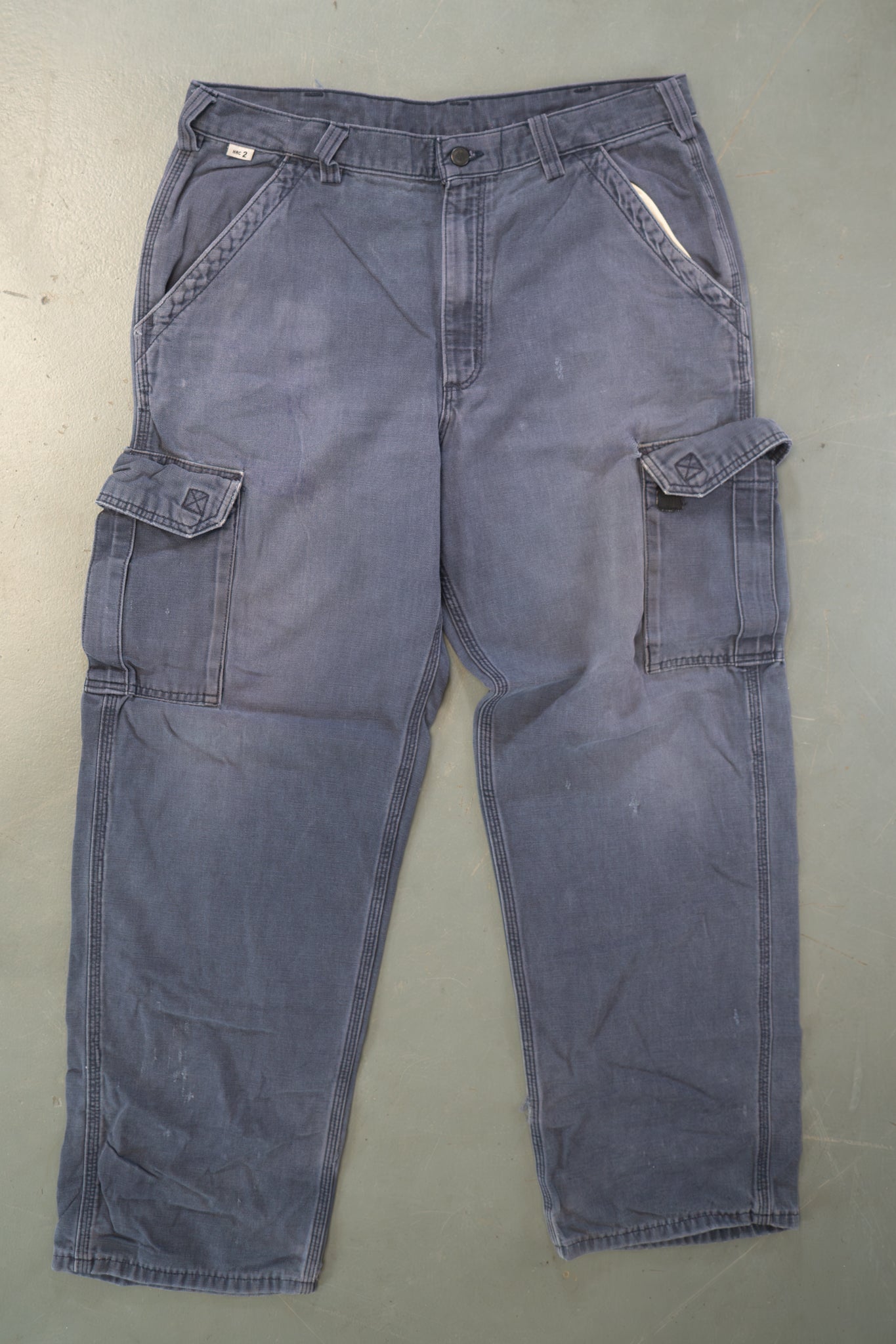 True Vintage Carhartt Carpenter Trousers – Navy, w35,L30 Regular (1990s)