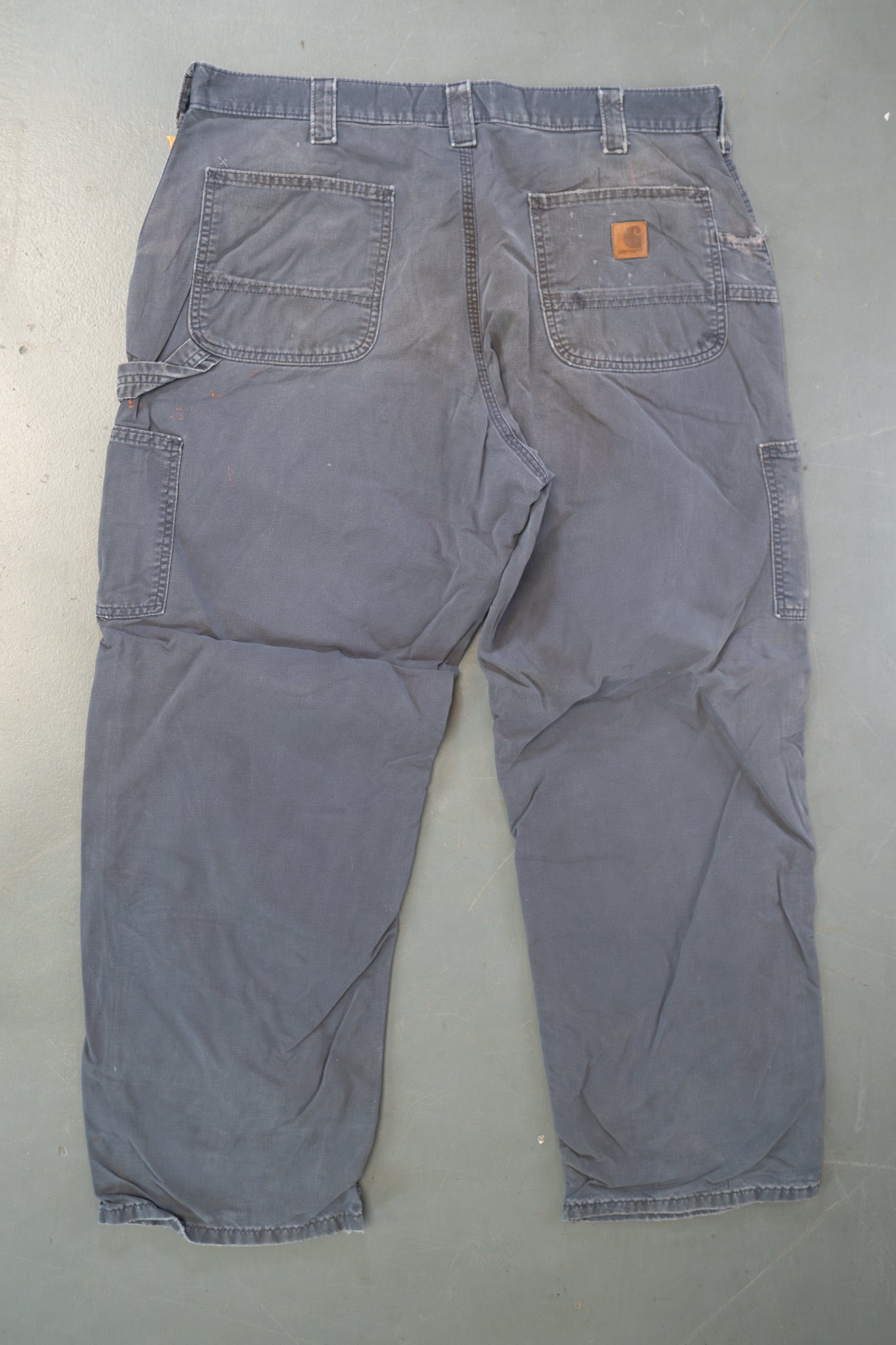 True Vintage Carhartt Carpenter Trousers – Navy, w28,L28 Regular (1990s)