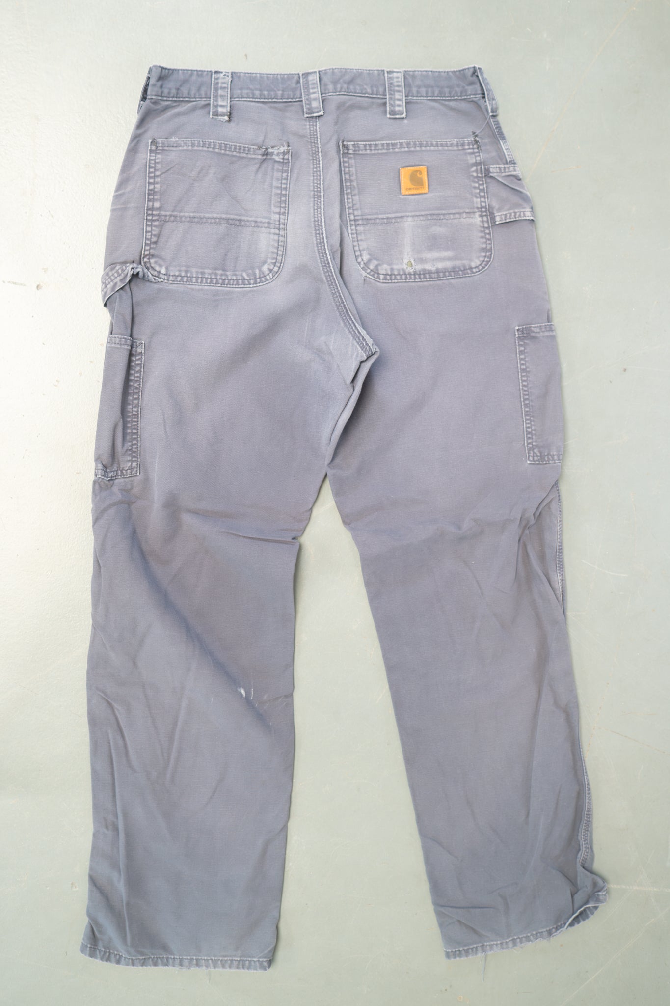 True Vintage Carhartt Carpenter Trousers – Navy, w32,L31 Regular (1990s)