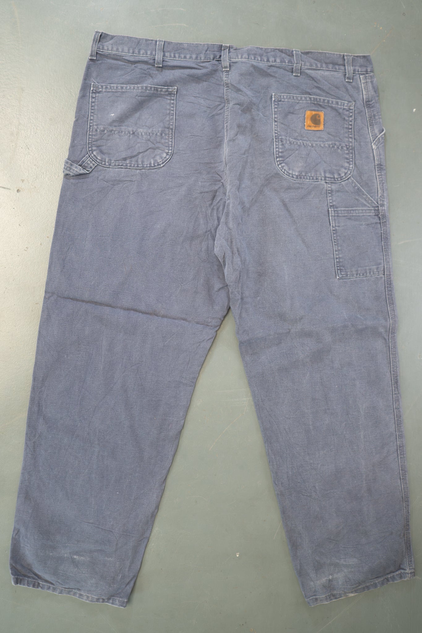 True Vintage Carhartt Carpenter Trousers – Navy, w44,L31 Regular (1990s)