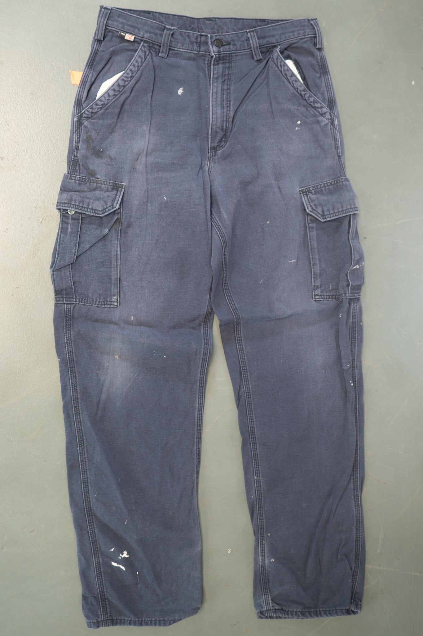 True Vintage Carhartt Carpenter Trousers – Navy, w33,L33 Regular (1990s)
