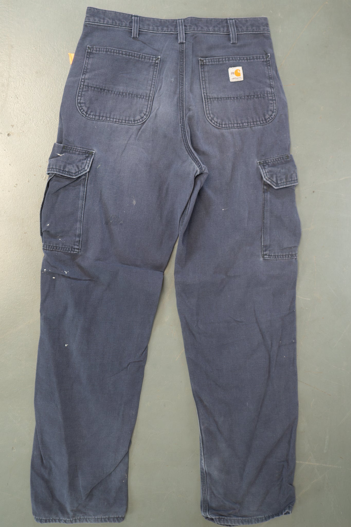 True Vintage Carhartt Carpenter Trousers – Navy, w33,L33 Regular (1990s)