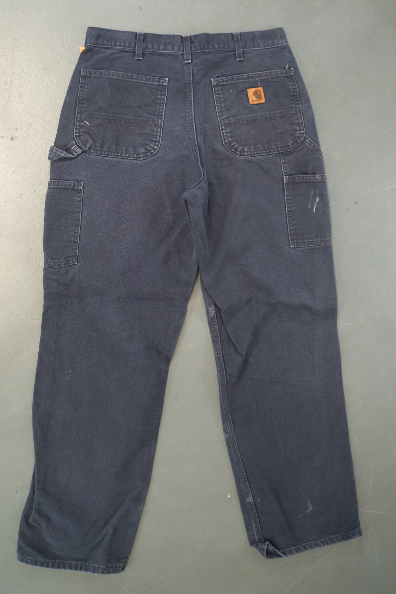 True Vintage Carhartt Carpenter Trousers – Navy, w31,L31 Regular (1990s)