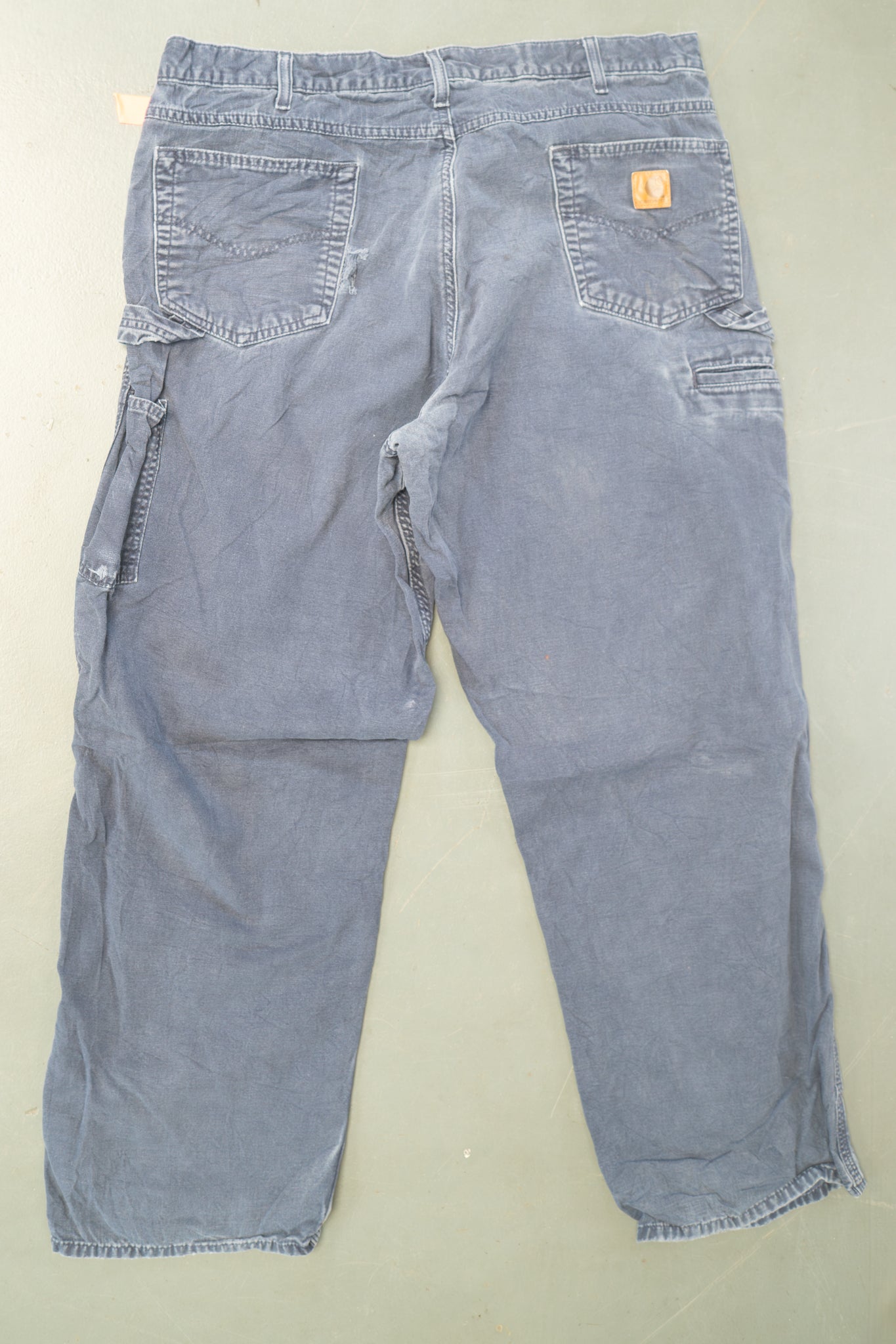 True Vintage Carhartt Carpenter Trousers – Navy, w36,L29 Regular (1990s)