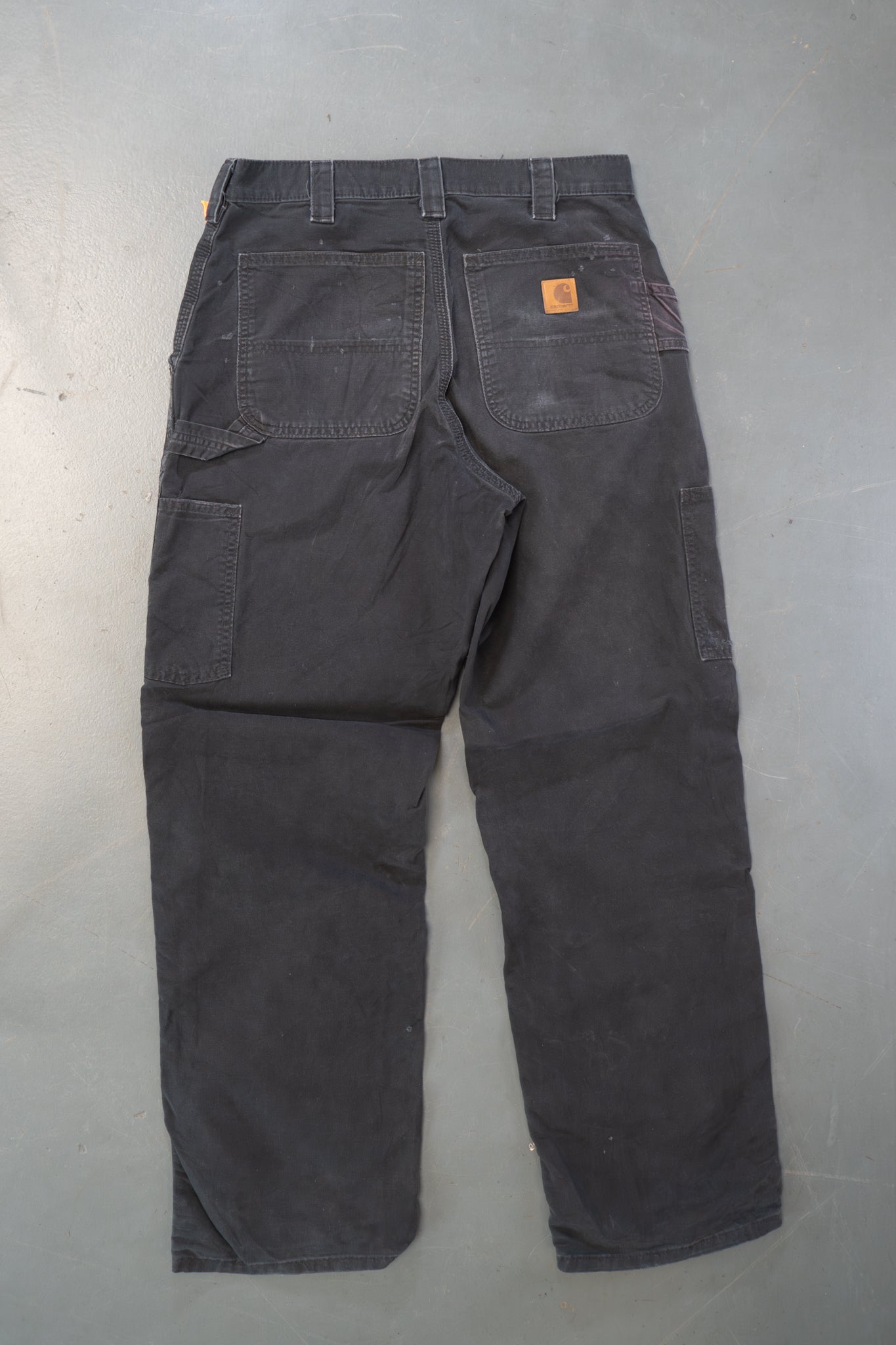 True Vintage Carhartt Carpenter Trousers – Black, w30,L30 Regular (1990s)