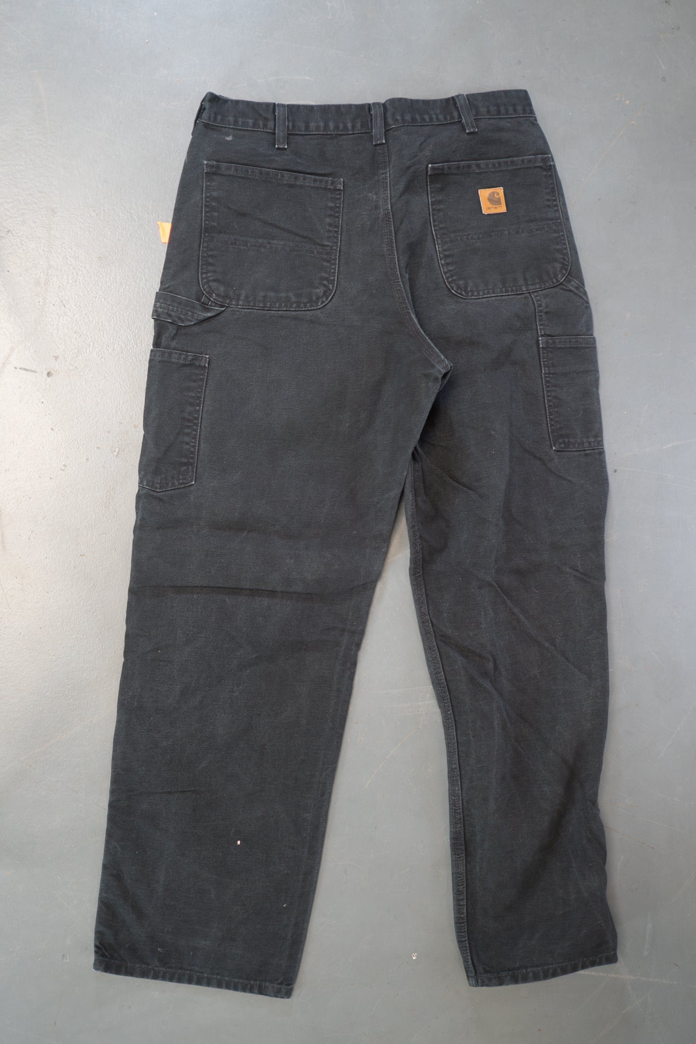 True Vintage Carhartt Carpenter Trousers – Black, w32,L31 Regular (1990s)