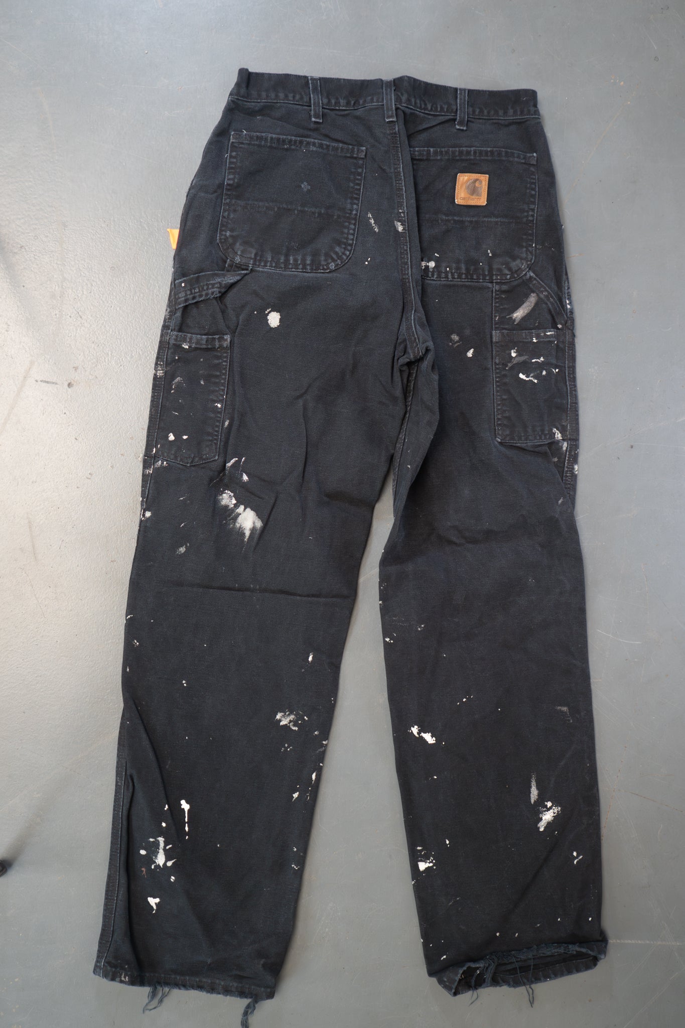 True Vintage Carhartt Carpenter Trousers – Black, w30,L33 Regular (1990s)