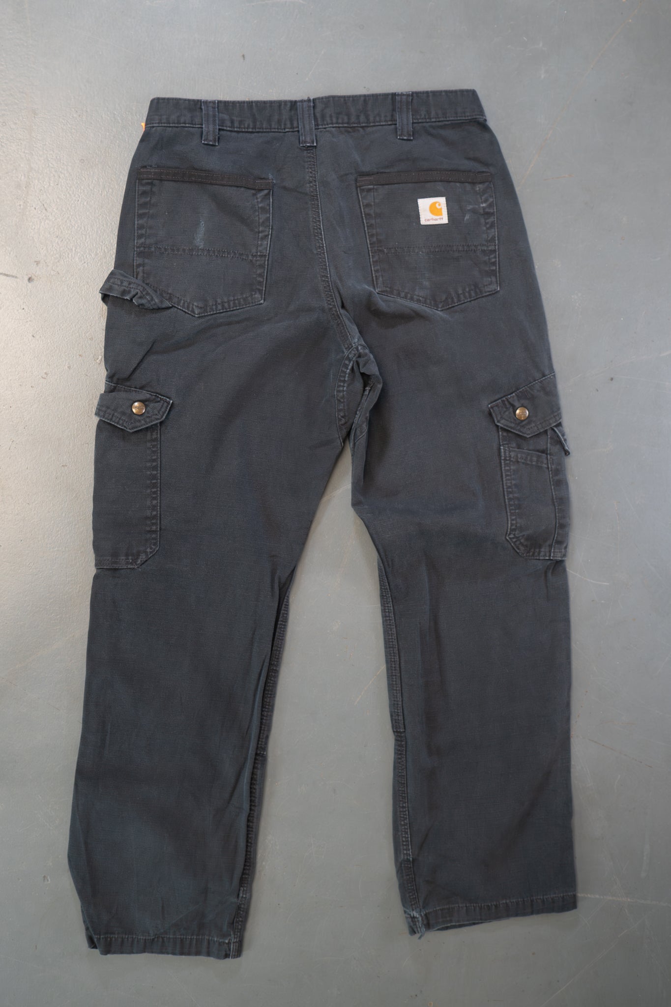 True Vintage Carhartt Carpenter Trousers – Black, w31,L29 Regular (1990s)