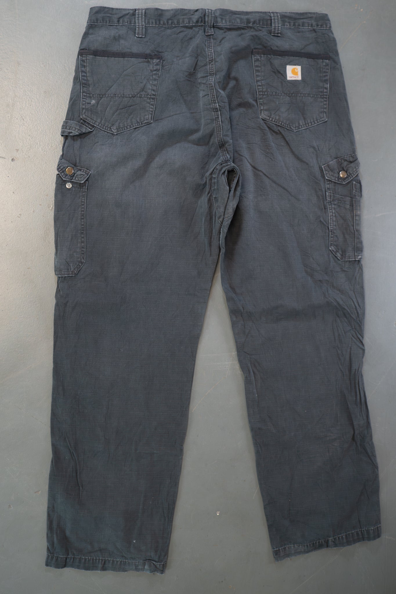 True Vintage Carhartt Carpenter Trousers – Black, w40,L33 Regular (1990s)