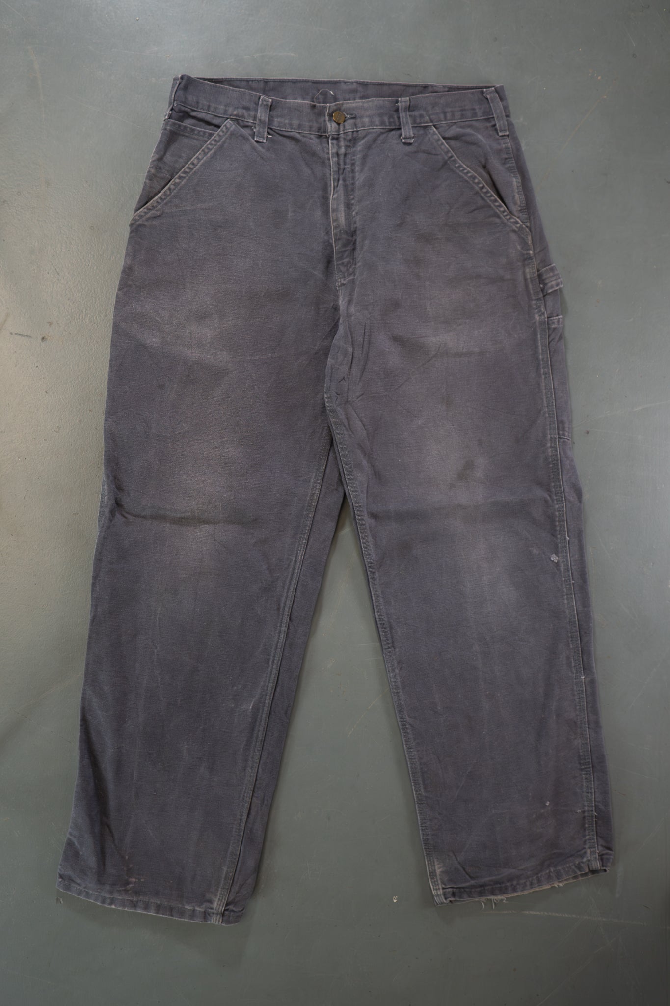 True Vintage Carhartt Carpenter Trousers – Purple, w34,L30 Regular (1990s)