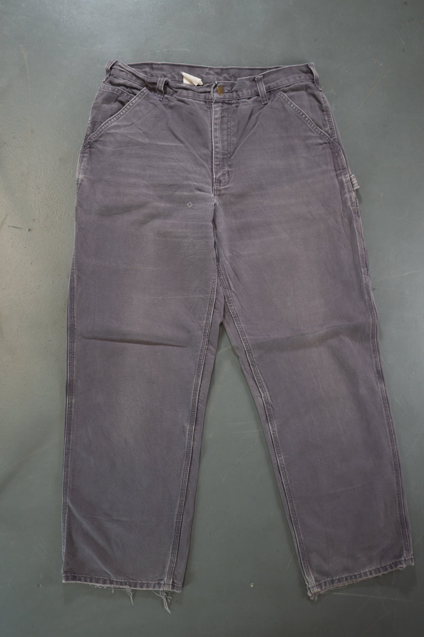 True Vintage Carhartt Carpenter Trousers – Purple, w33,L30 Regular (1990s)