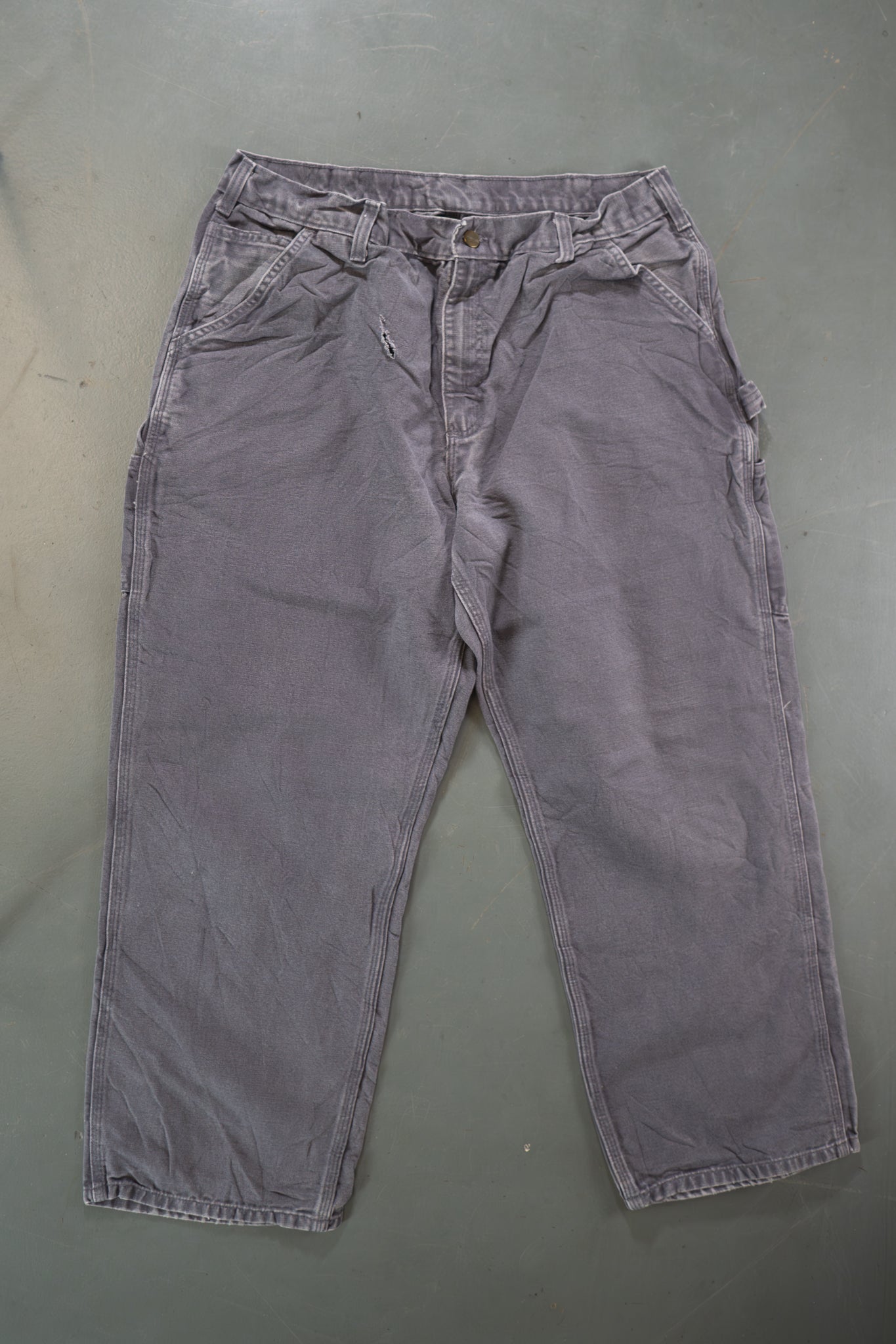True Vintage Carhartt Carpenter Trousers – Purple, w34,L28 Regular (1990s)