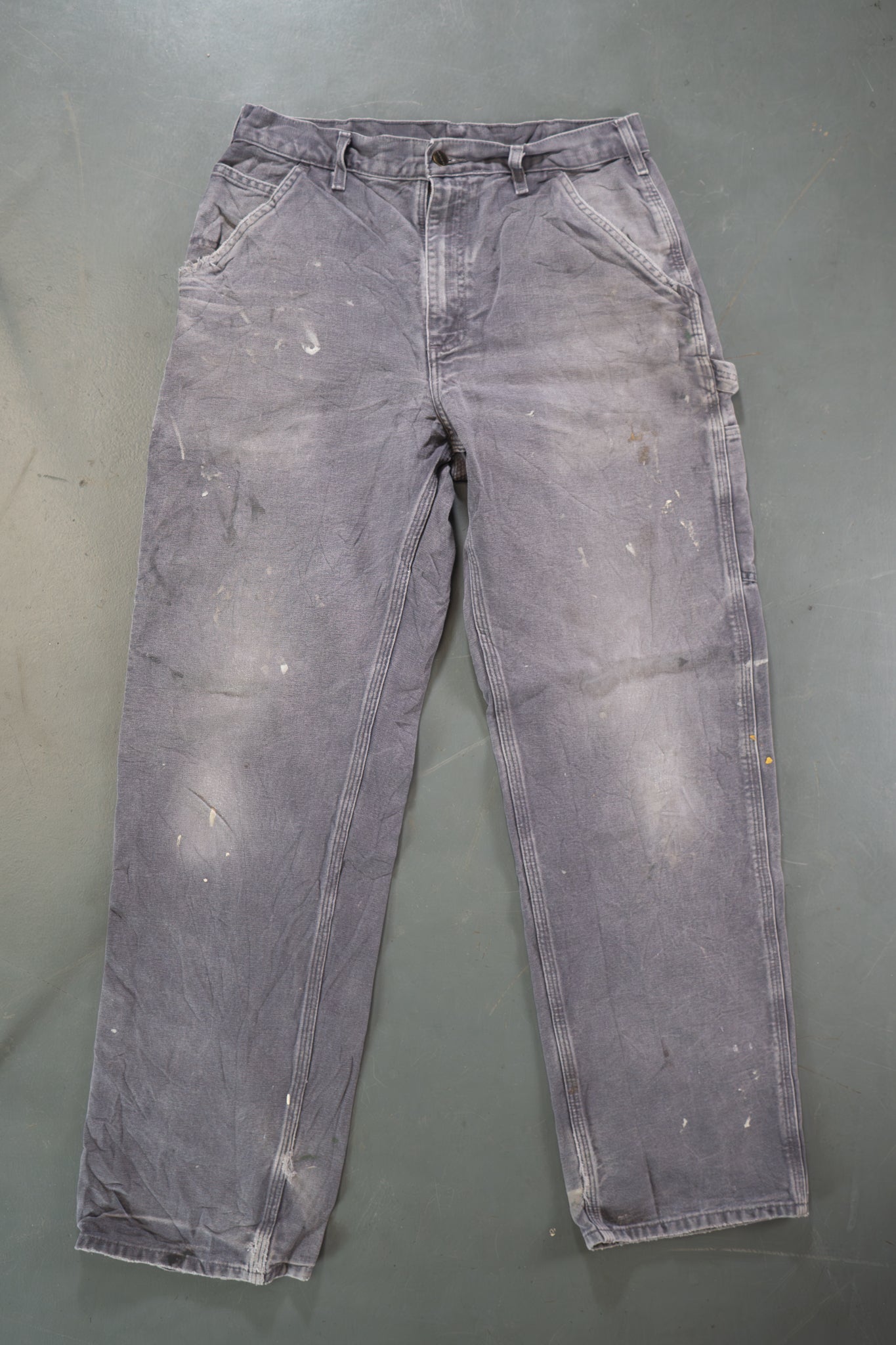 True Vintage Carhartt Carpenter Trousers – Purple, w30,L32 Regular (1990s)