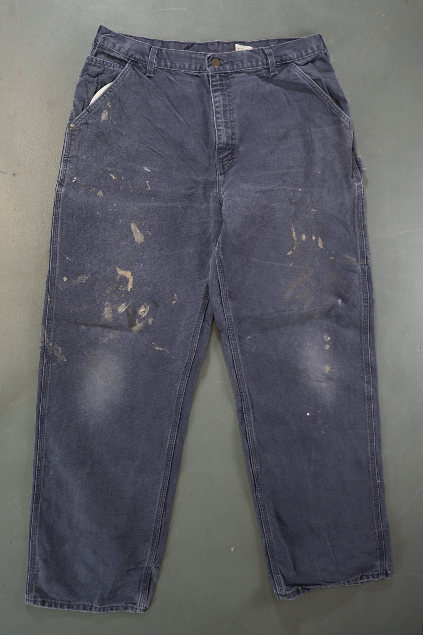 True Vintage Carhartt Carpenter Trousers – Purple, w35,L31 Regular (1990s)