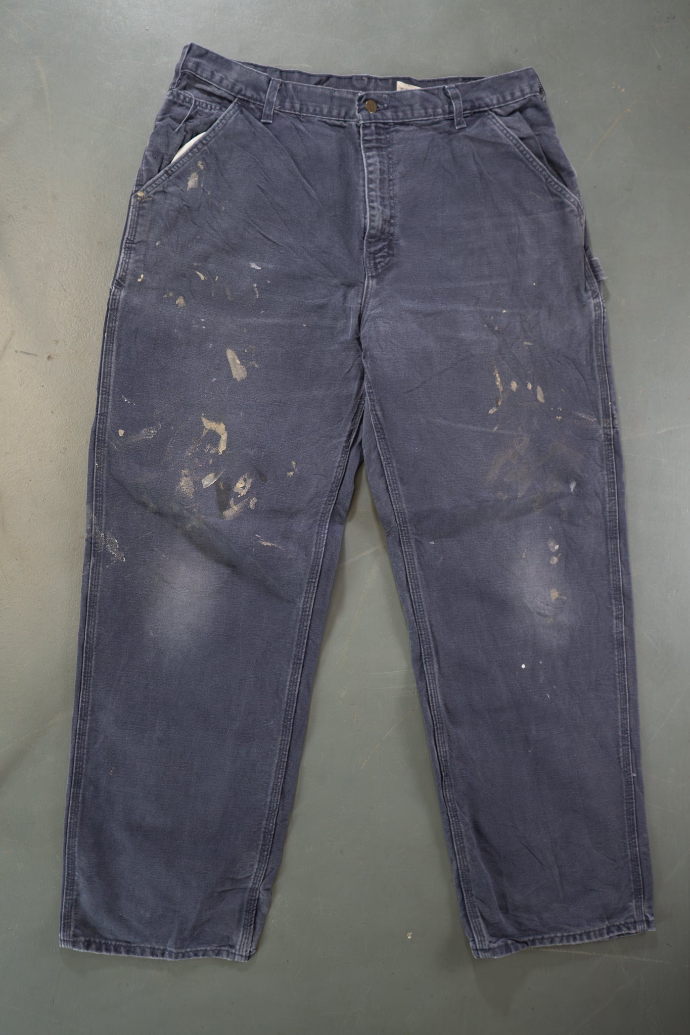 True Vintage Carhartt Carpenter Trousers – Purple, w35,L31 Regular (1990s)