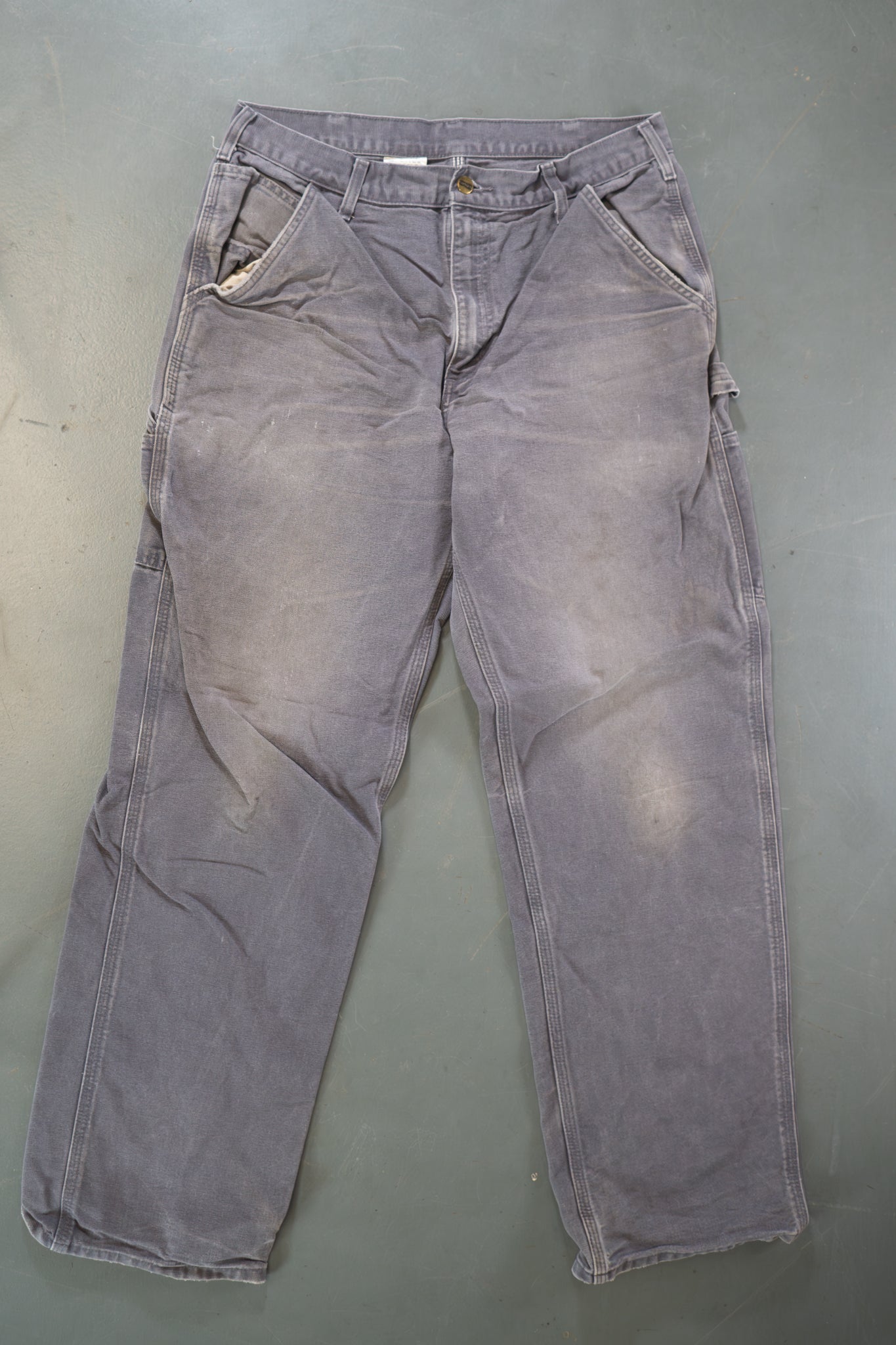 True Vintage Carhartt Carpenter Trousers – Purple, w32,L32 Regular (1990s)