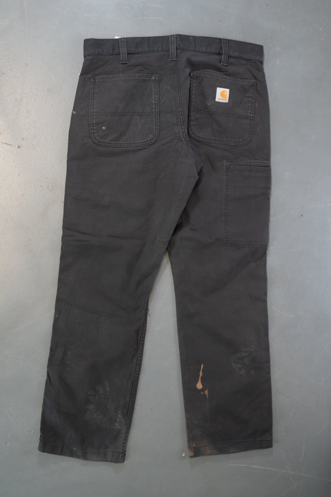 True Vintage Carhartt Carpenter Trousers – Black, w31,L28 Regular (1990s)