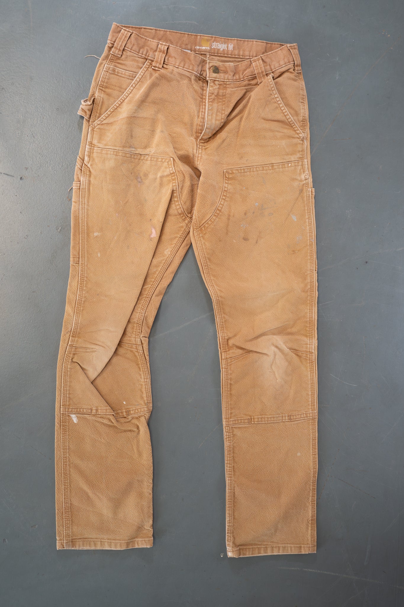 True Vintage Carhartt Carpenter Trousers – Tan, w30,L30 Regular (1990s)