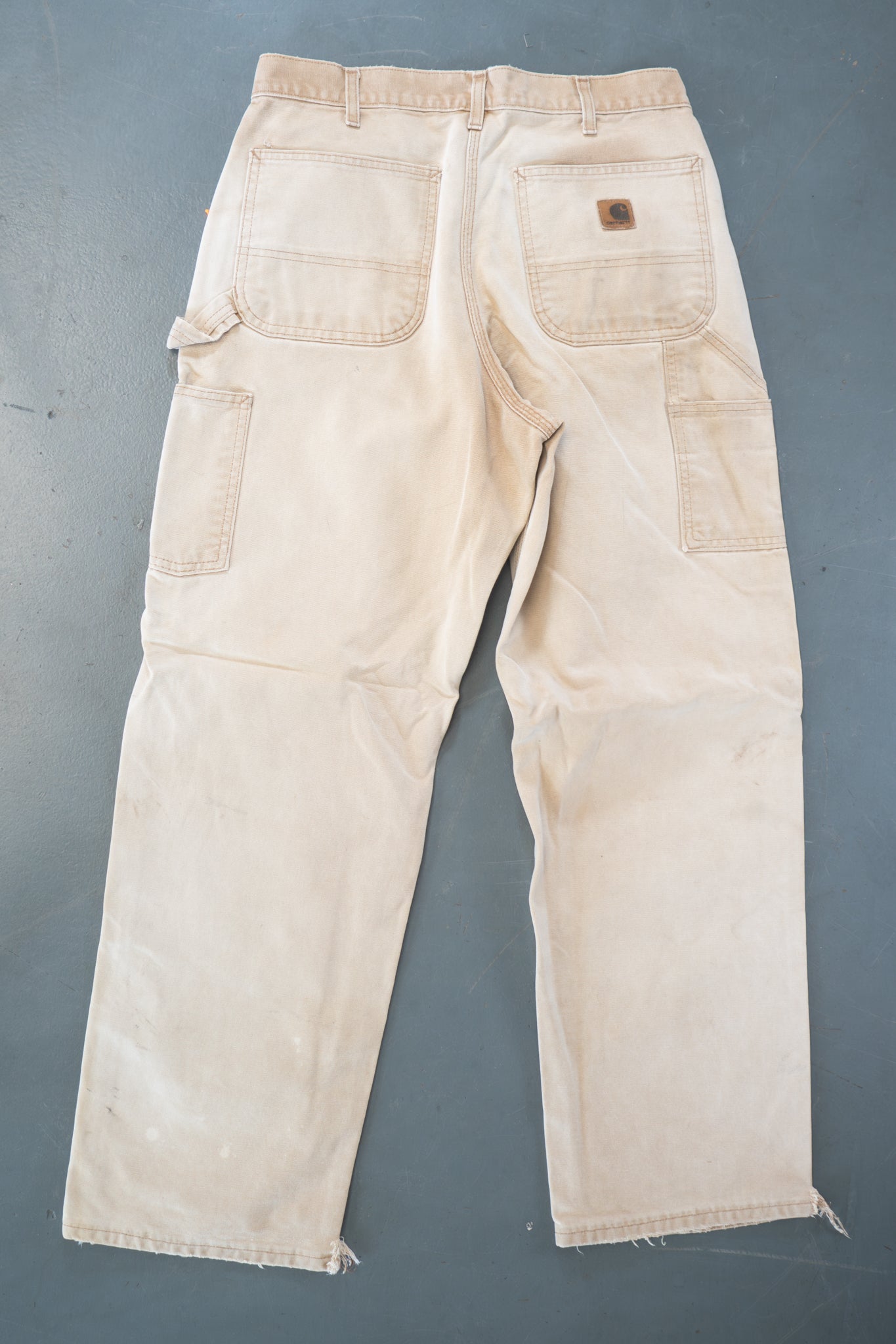 True Vintage Carhartt Carpenter Trousers – Tan, w30,L30 Regular (1990s)